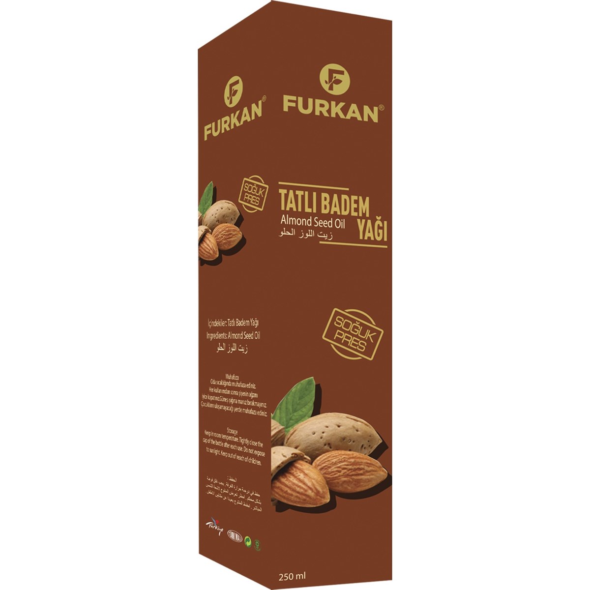 Furkan Tatlı Badem Yağı 250cc