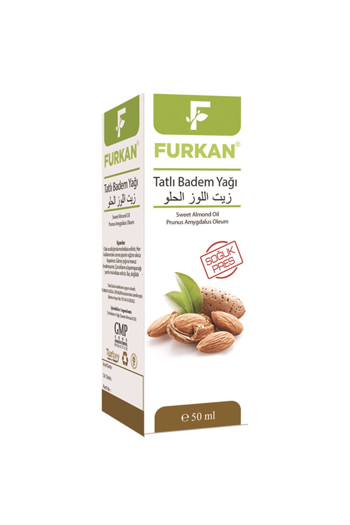 Furkan Tatlı Badem Yağı 50cc