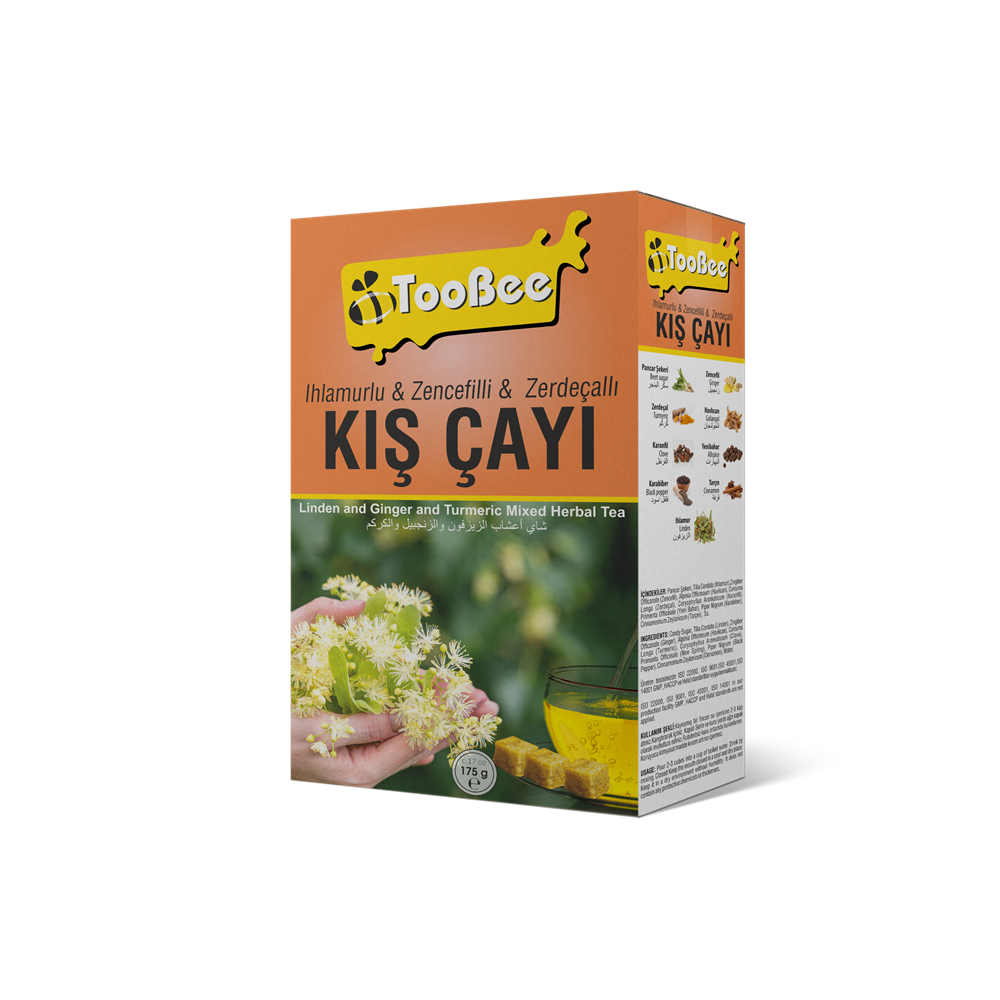 IHLAMURLU ZENCEFİLLİ PROPOLİSLİ KIŞ ÇAYI 175 GR