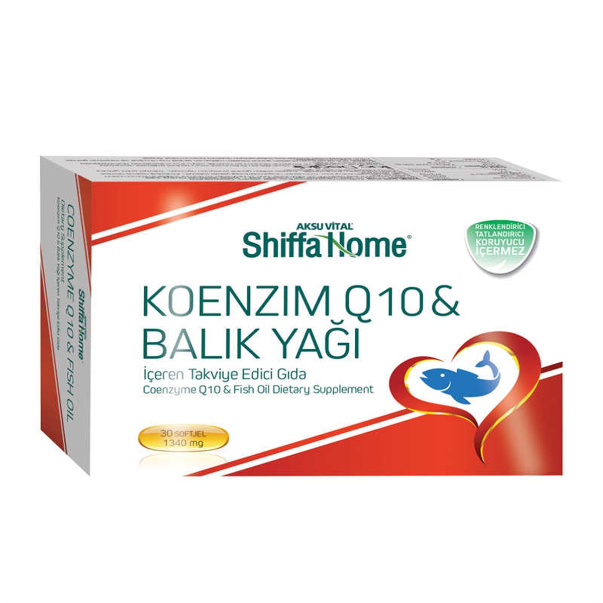 SHF Koenzim Q10&Omega3 30 SGEL