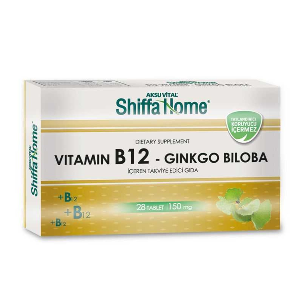 SHF Vitamin B12-Ginkgo Biloba Tablet