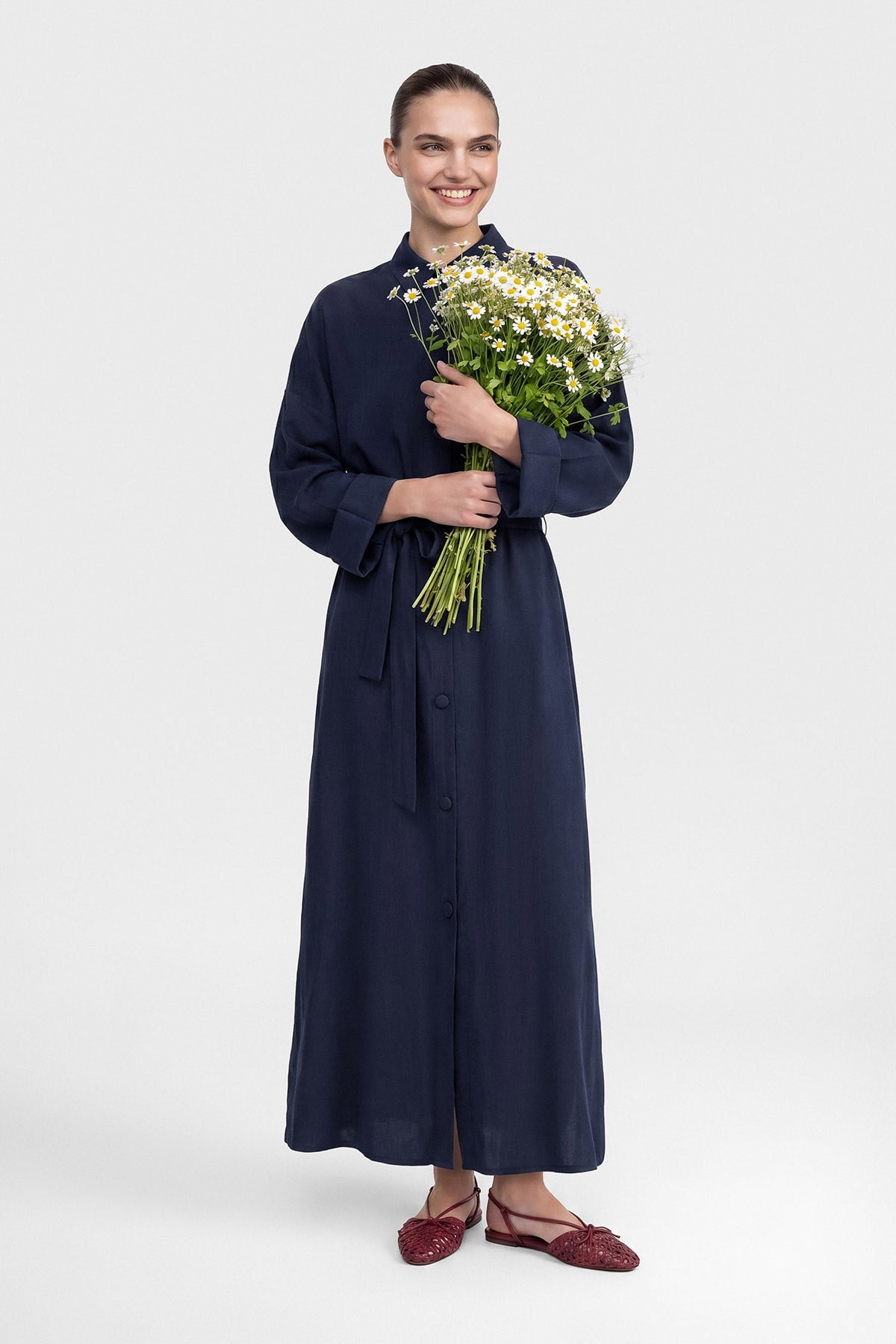 Eml abaya/elbise -lacivert