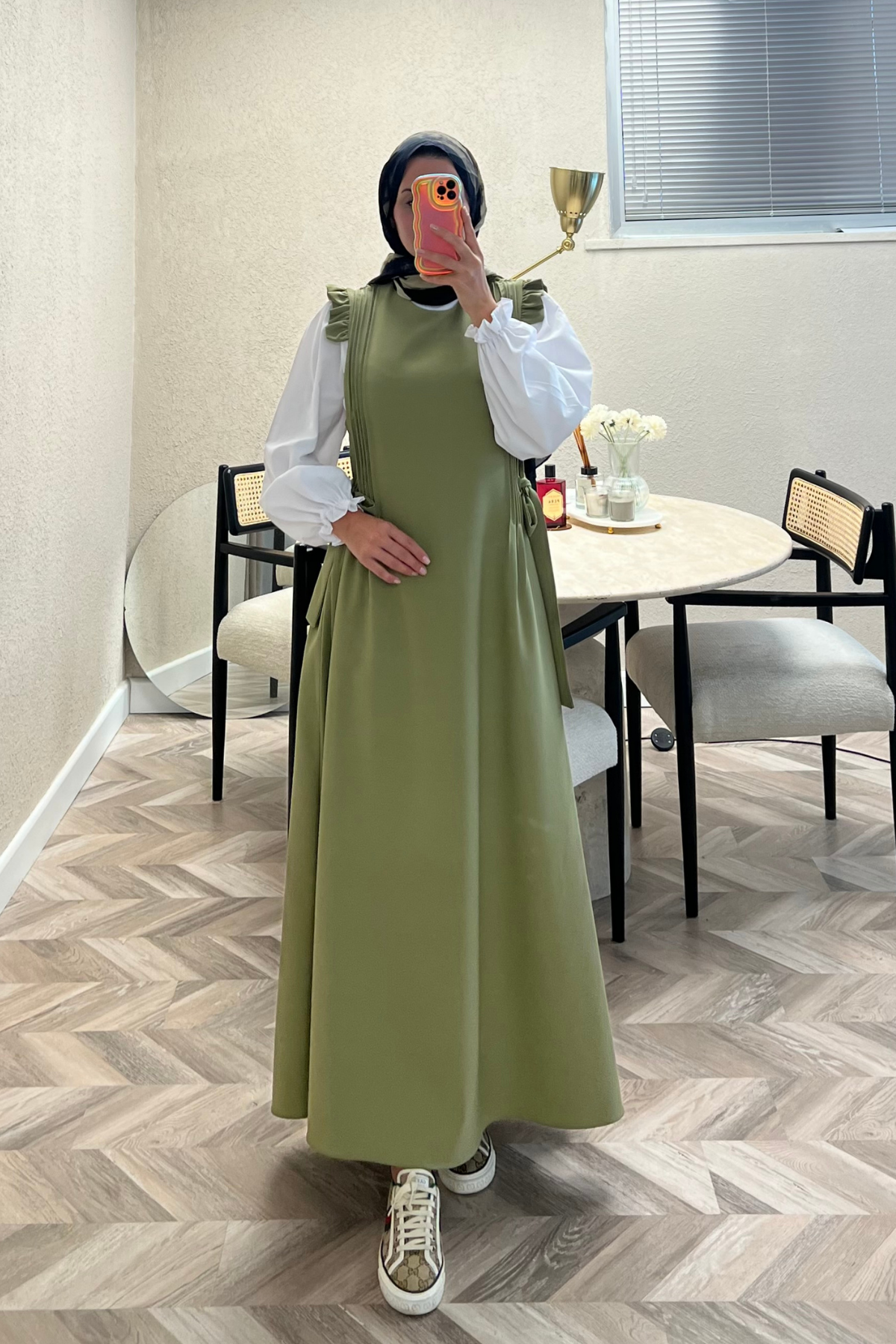 Gömlek/Jile Takım -yeşil