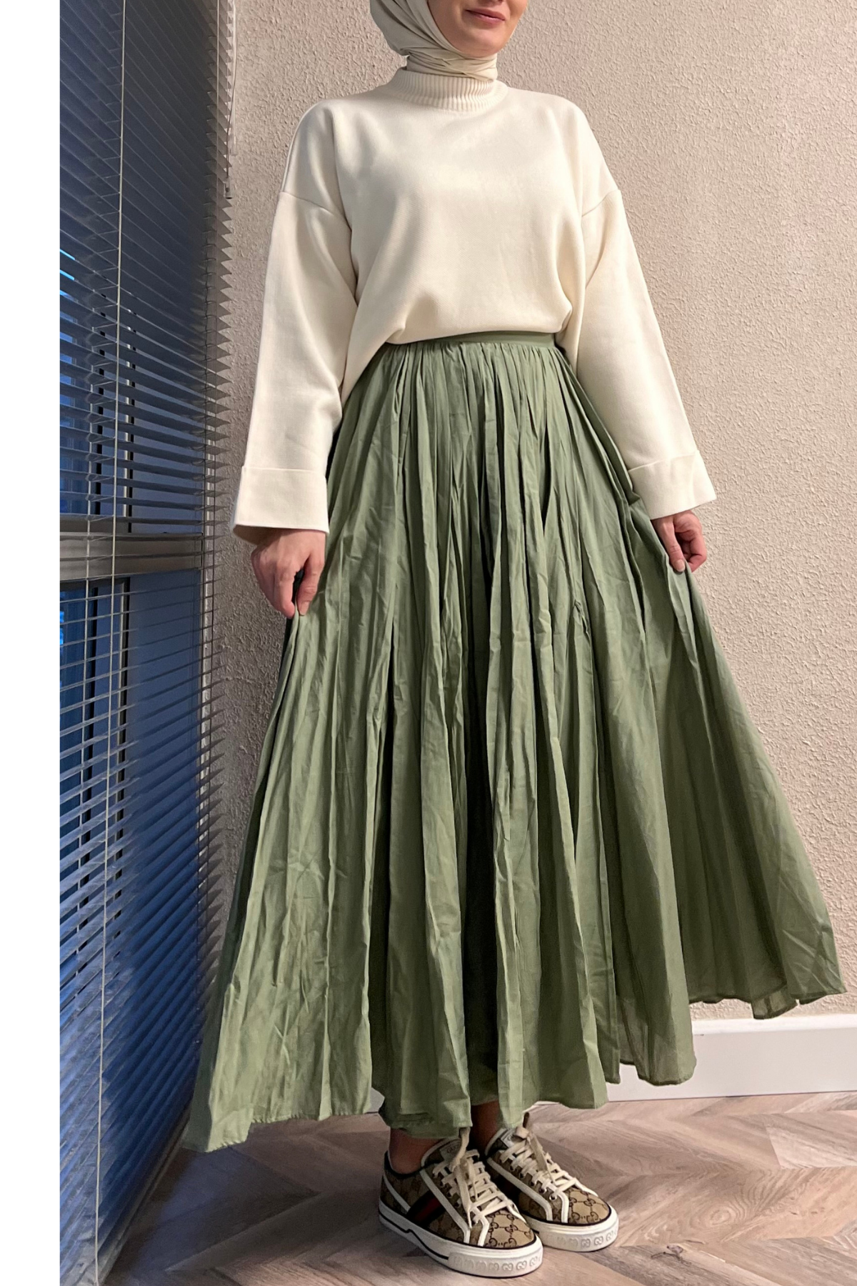 pile kırınkıl mint etek