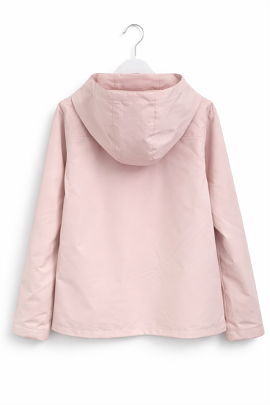 Pudra Yağmurluk – Astarlı Kapüşonlu Su Geçirmez 