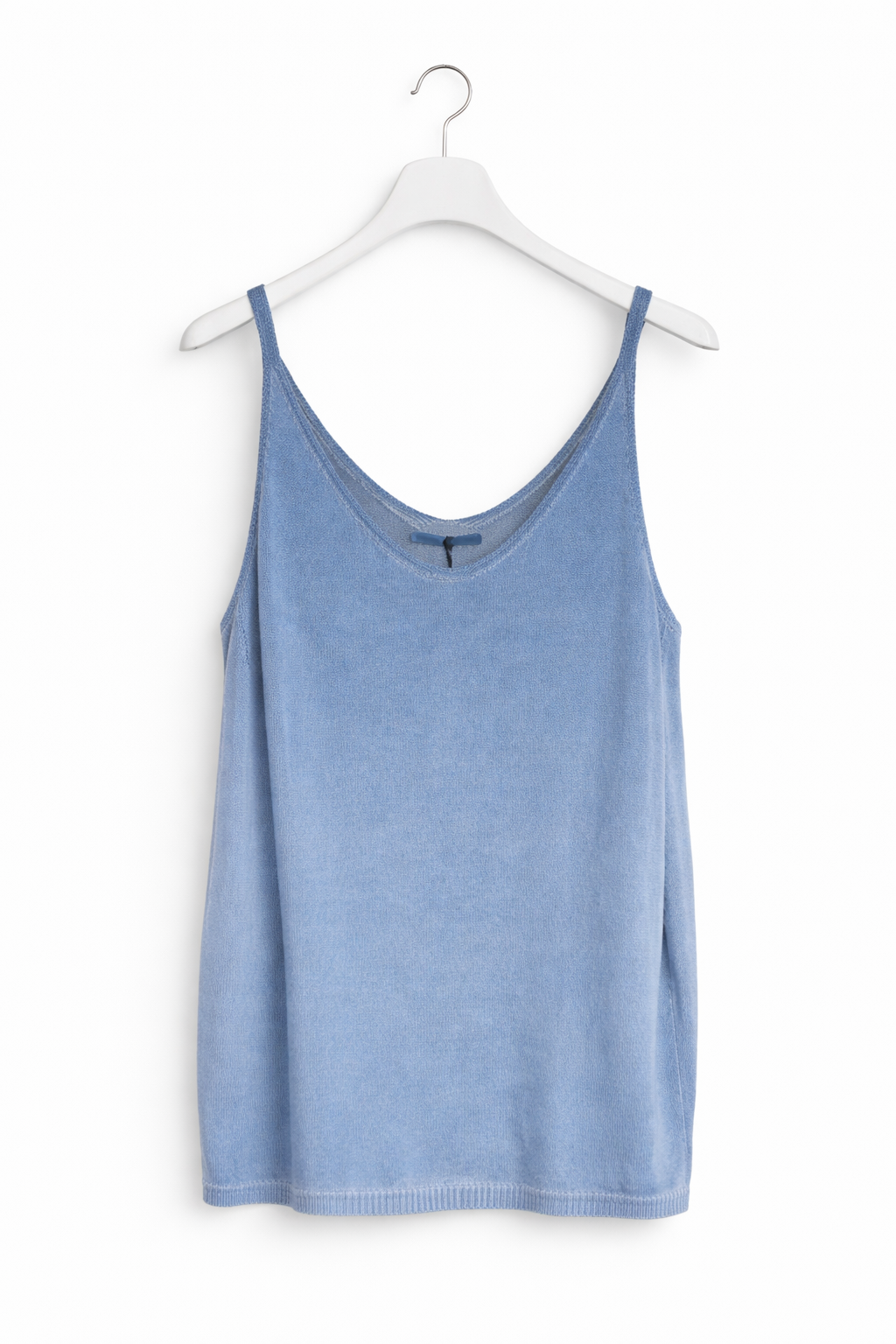 Mavi Askılı Triko Atlet