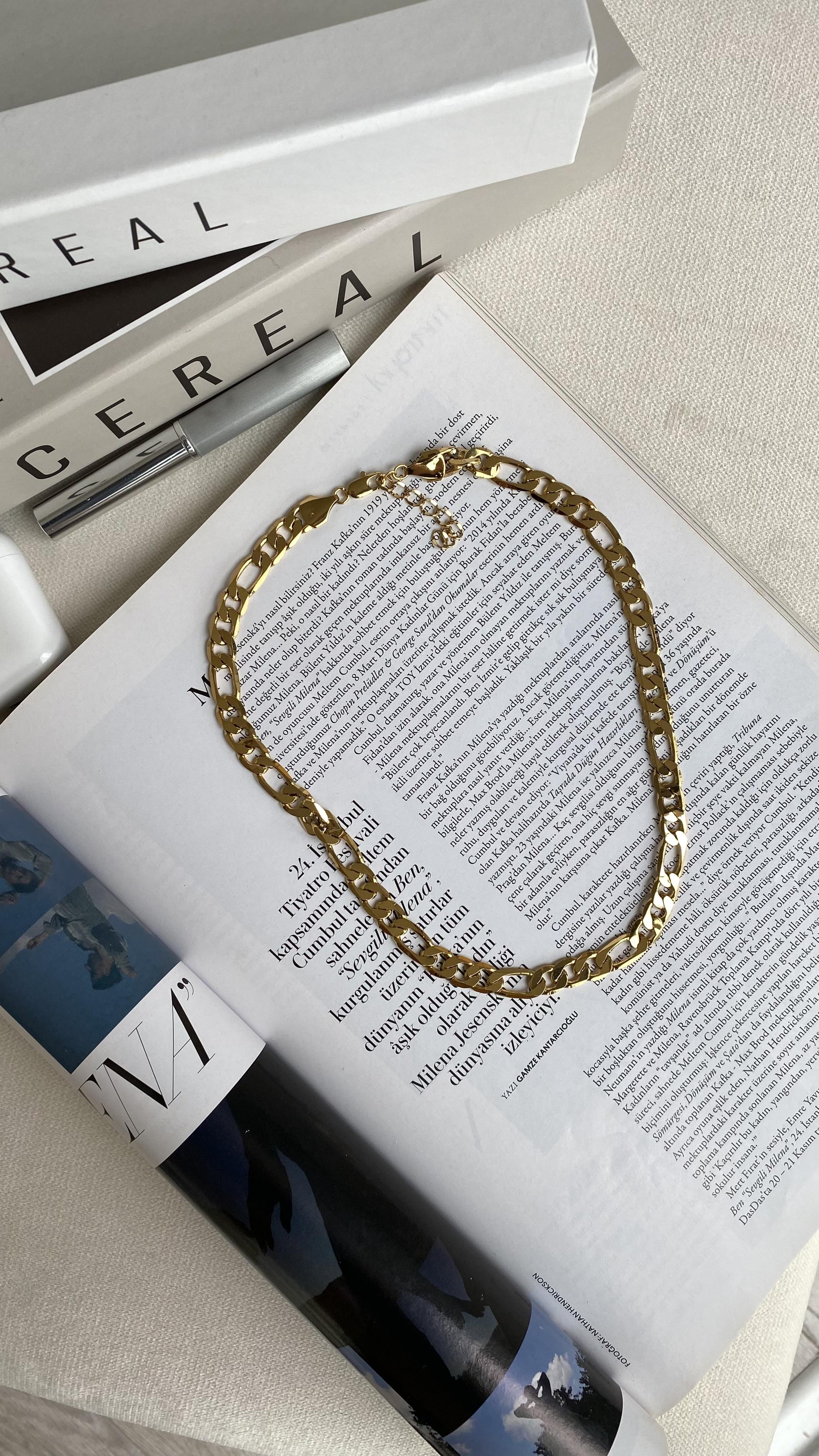 Gold Zincir Kolye (44cm)