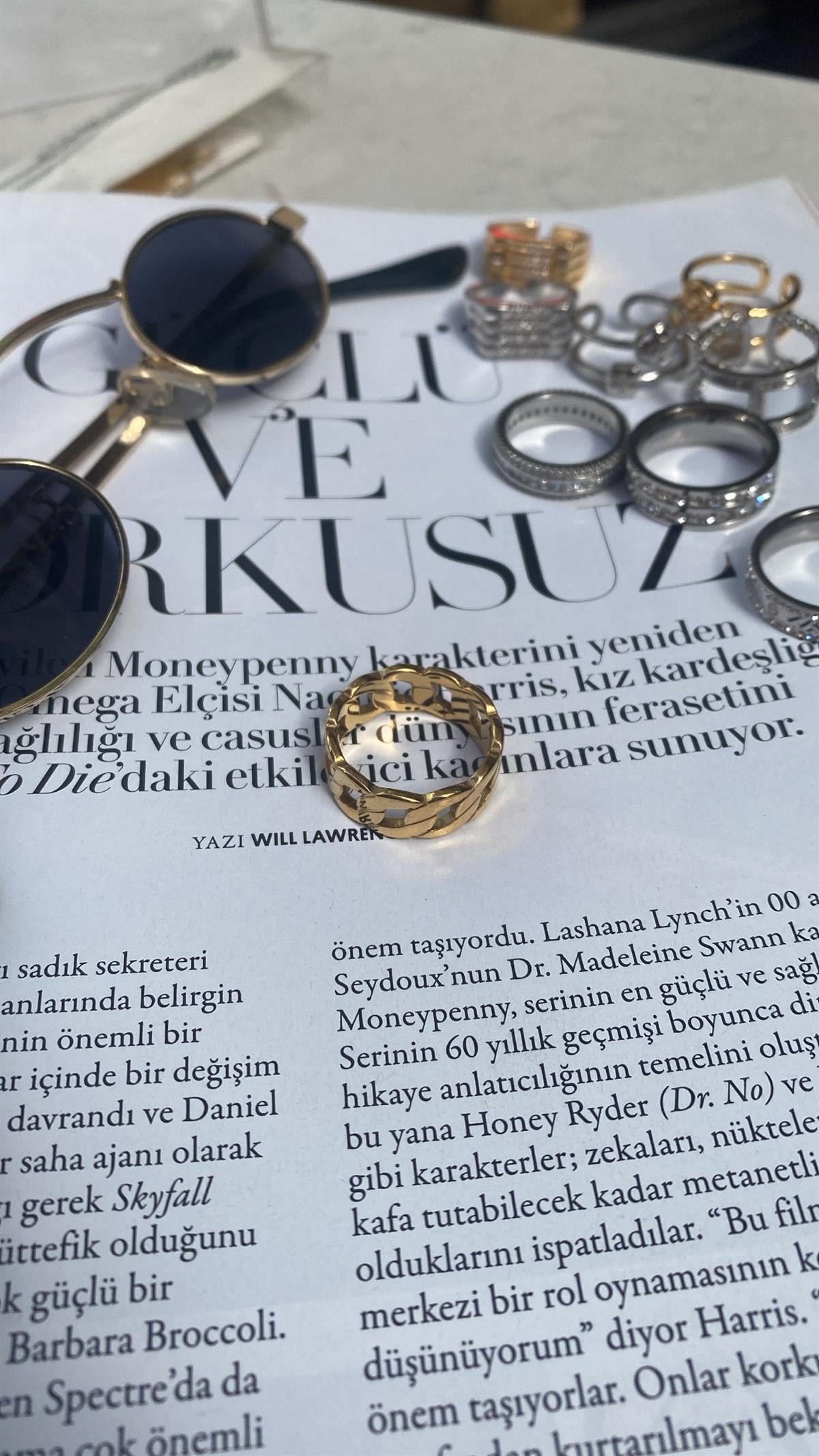 Gold Zincir Yüzük