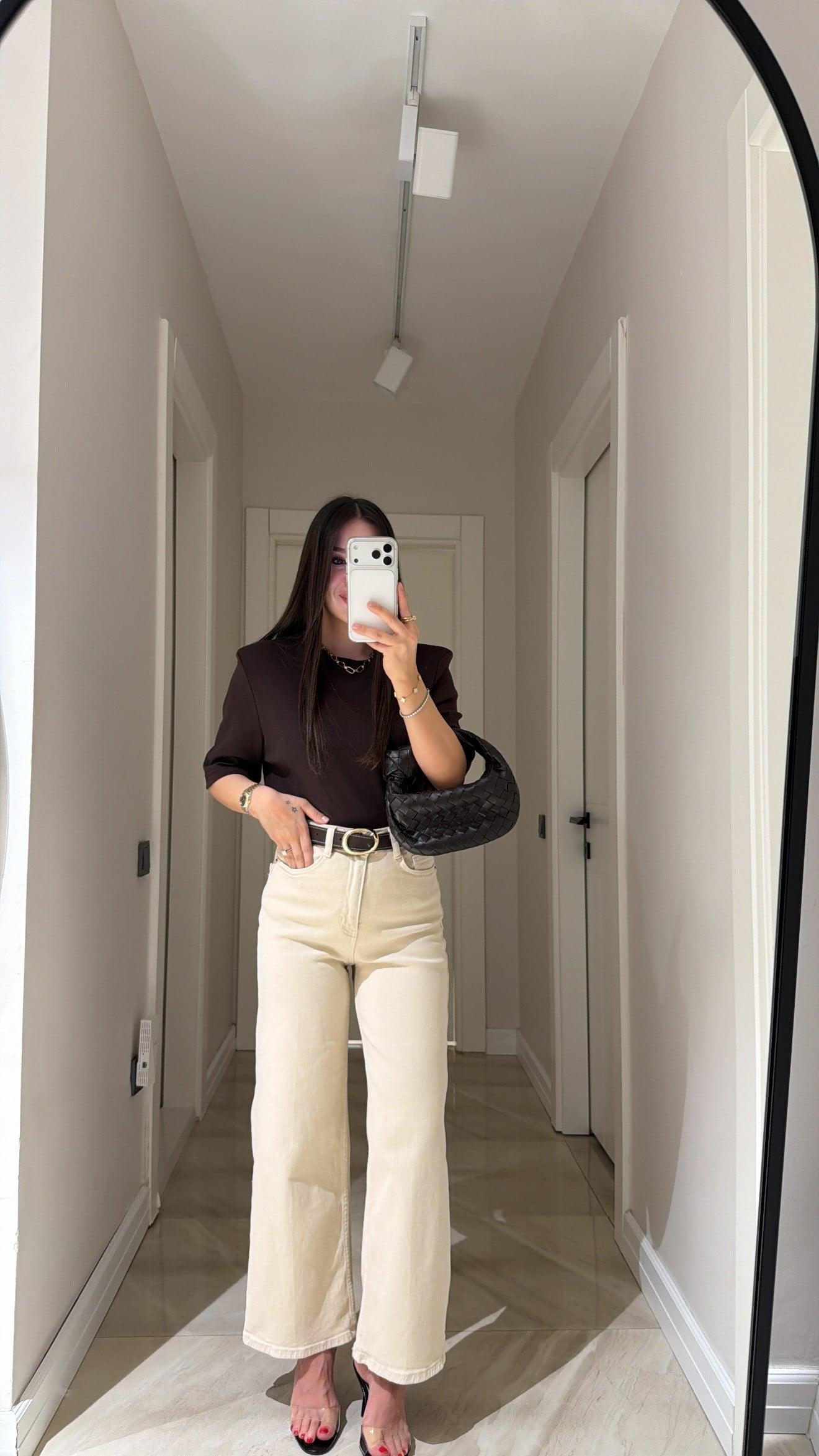 Taş Kemerli Bilek Boy Marka Model Jean