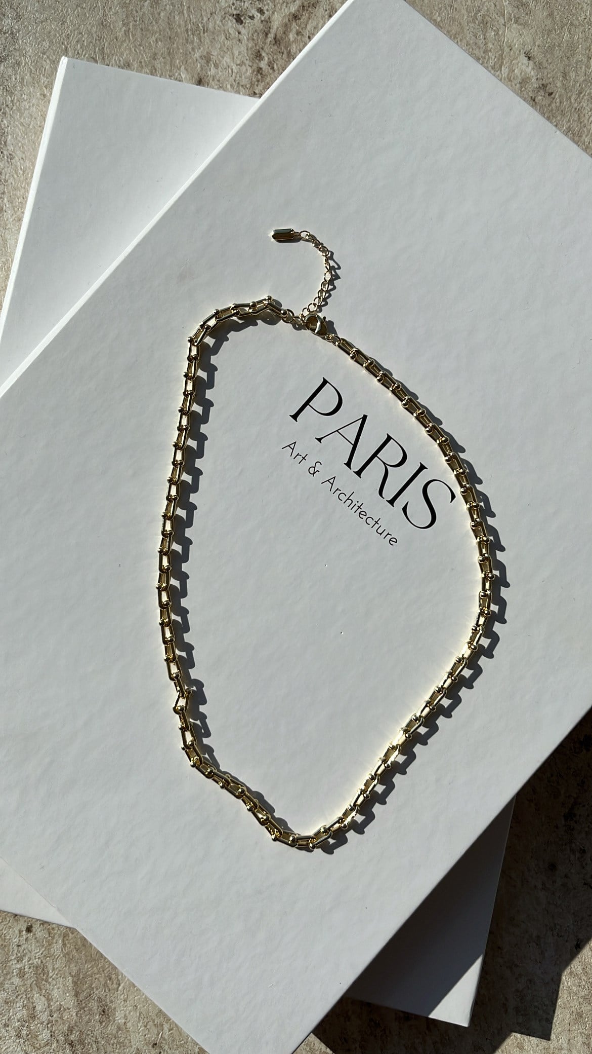 Gold Link İnce Zincir Kolye