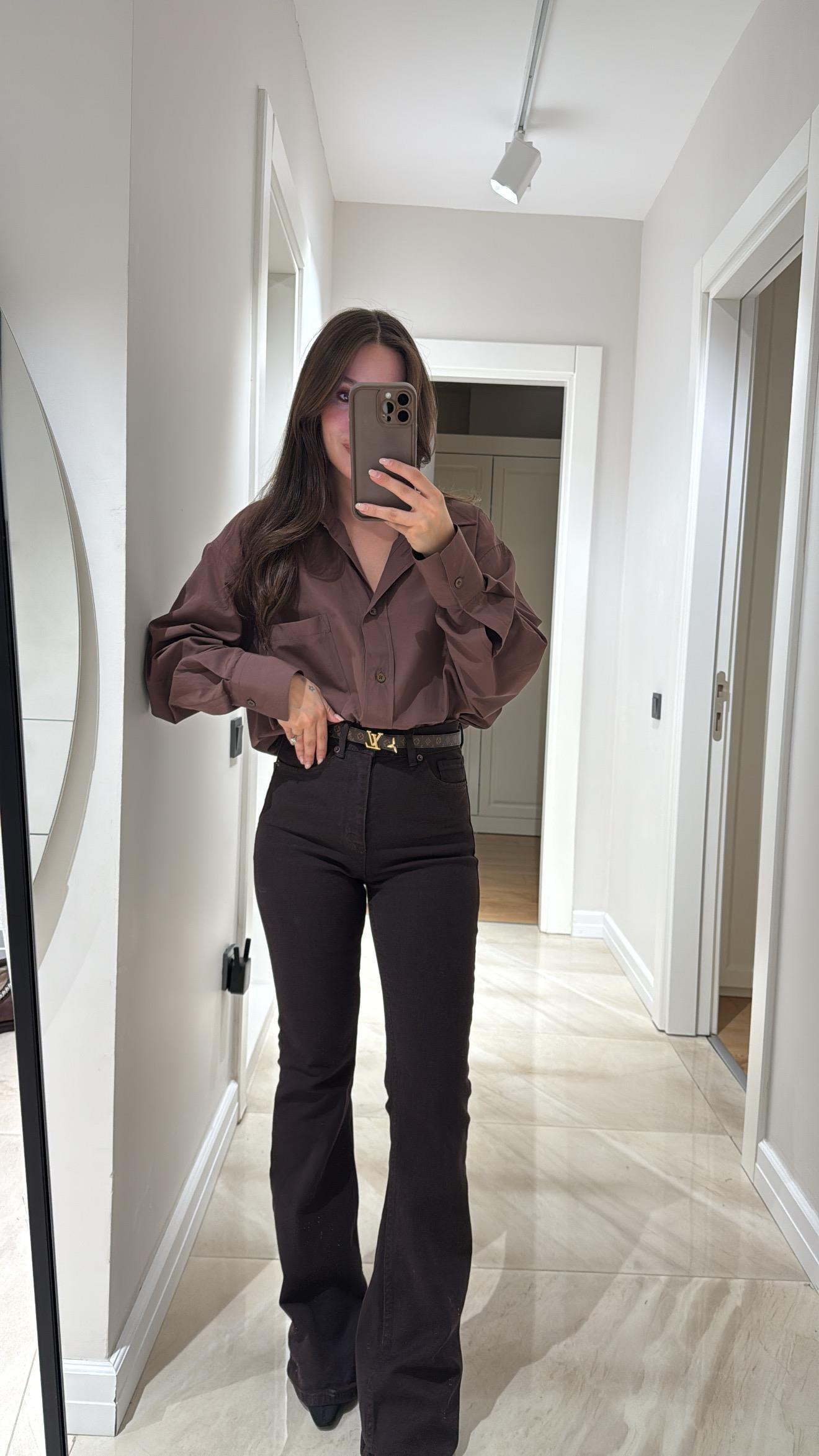 Acı Kahve İspanyol Paça Marka Model Jean