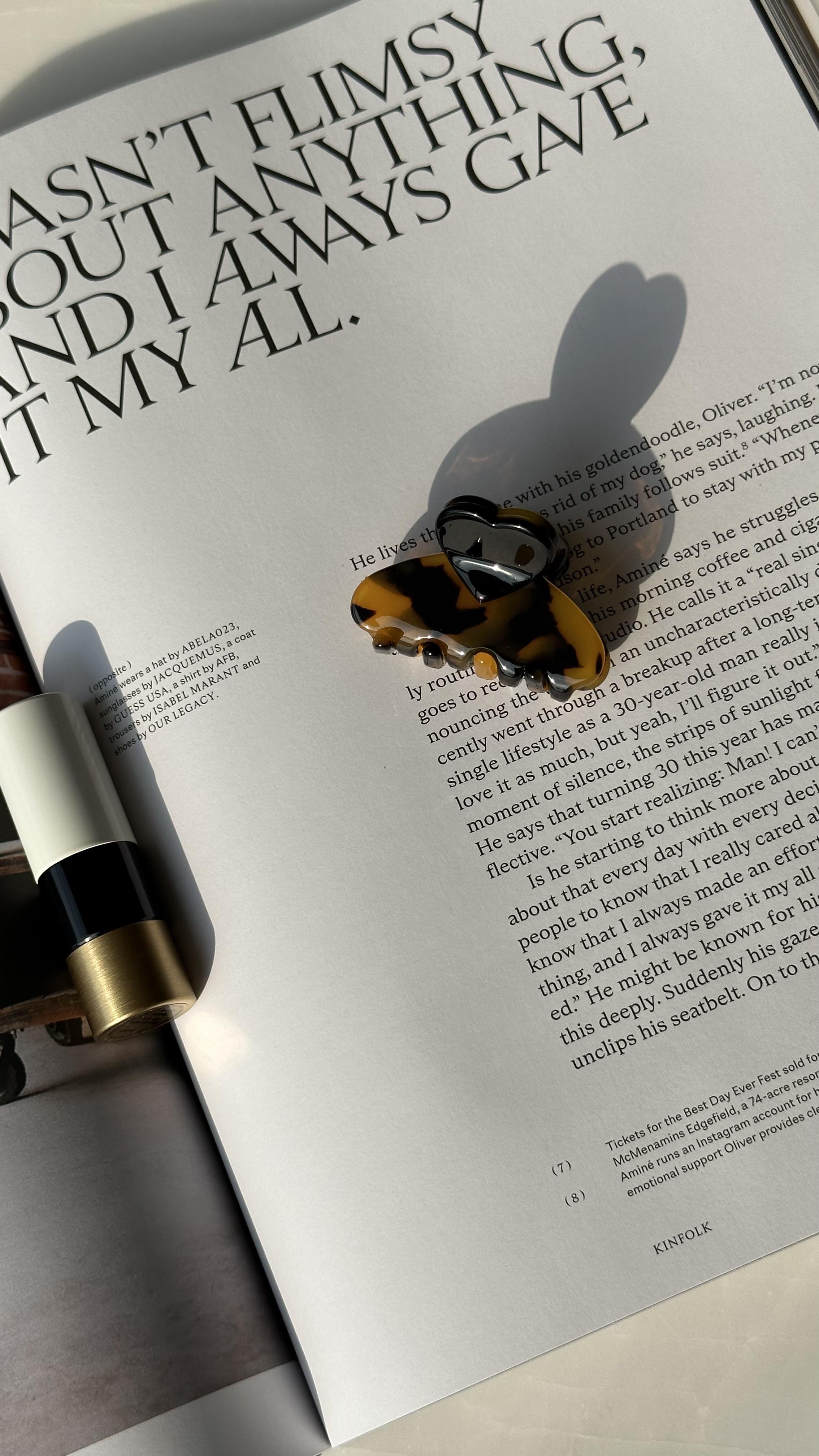 Camel Kalp Detaylı Mandal Toka