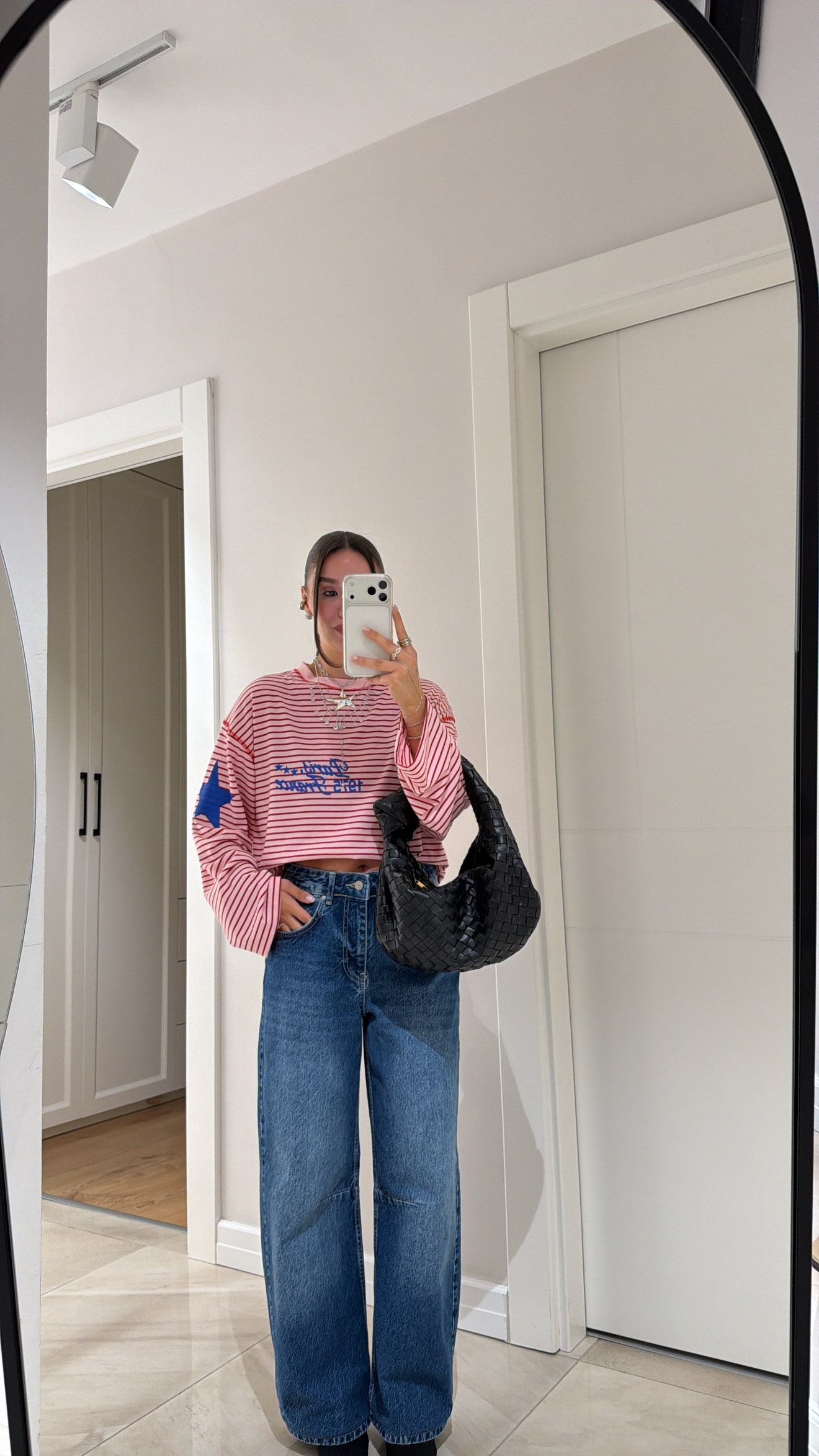 Mavi Diz Dikiş Detaylı Dilvin Baggy Jean