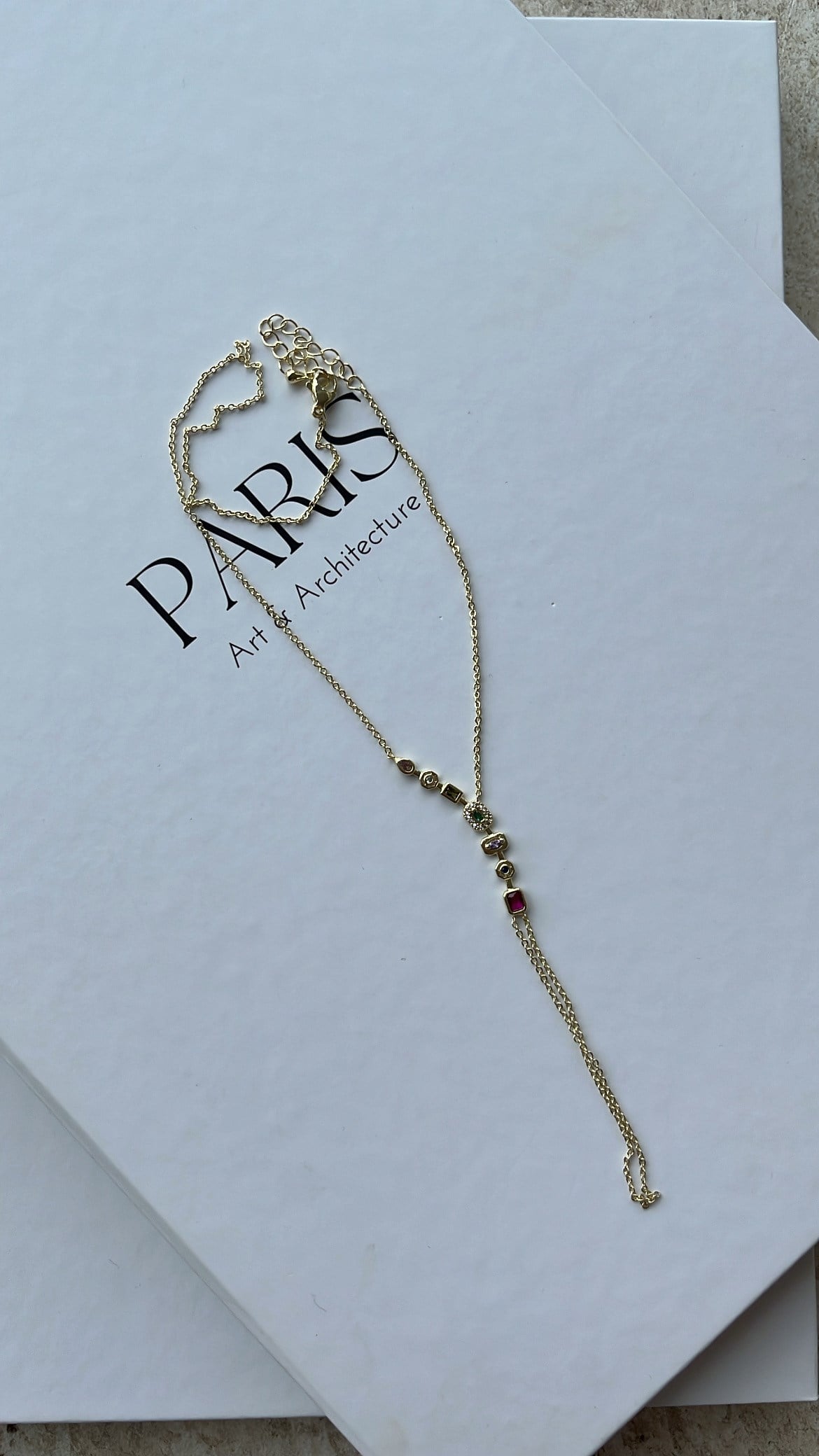 Gold Renkli Baget Taşlı Boho Şahmeran