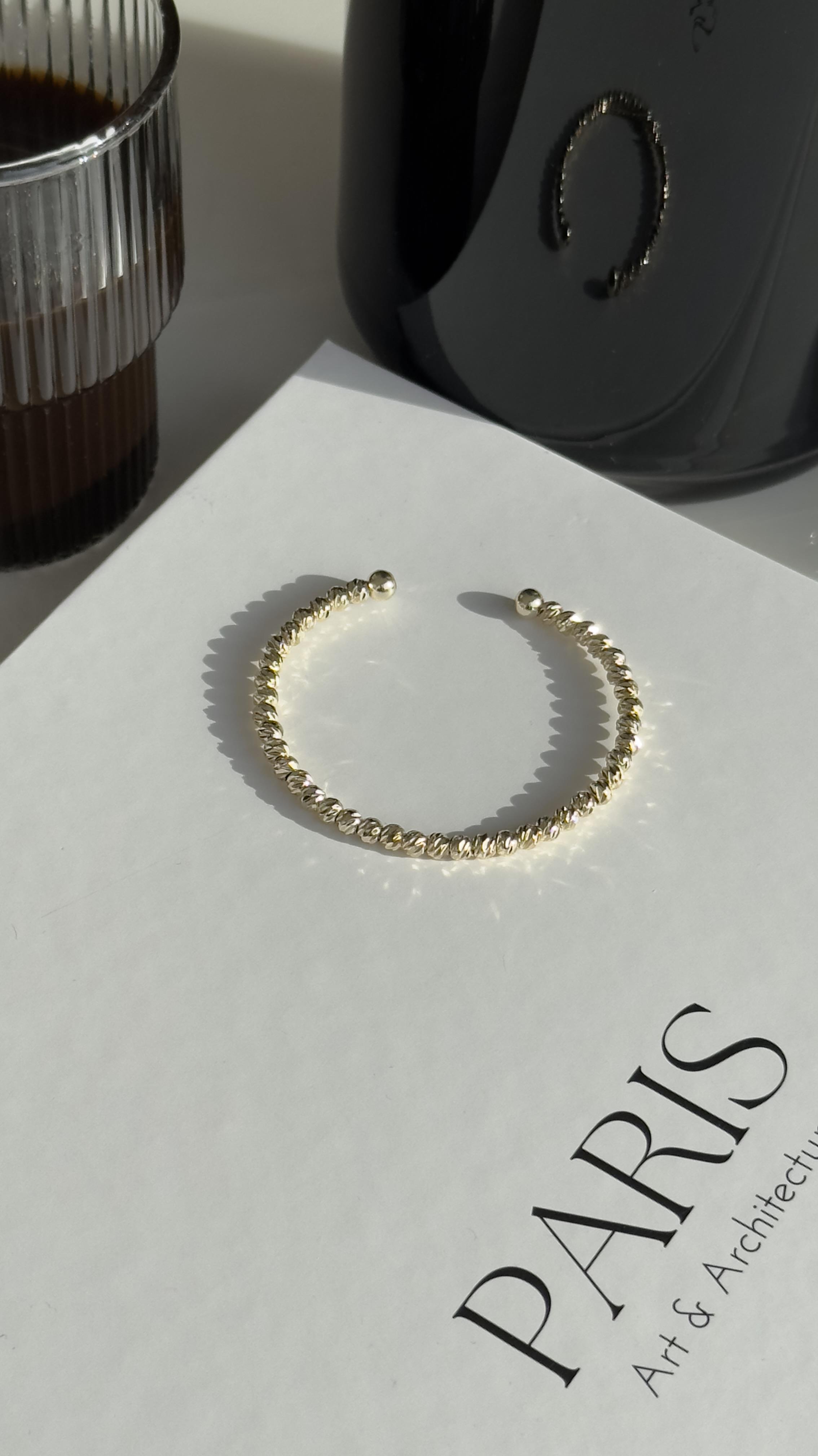 Gold Dorika Kelepçe Bileklik