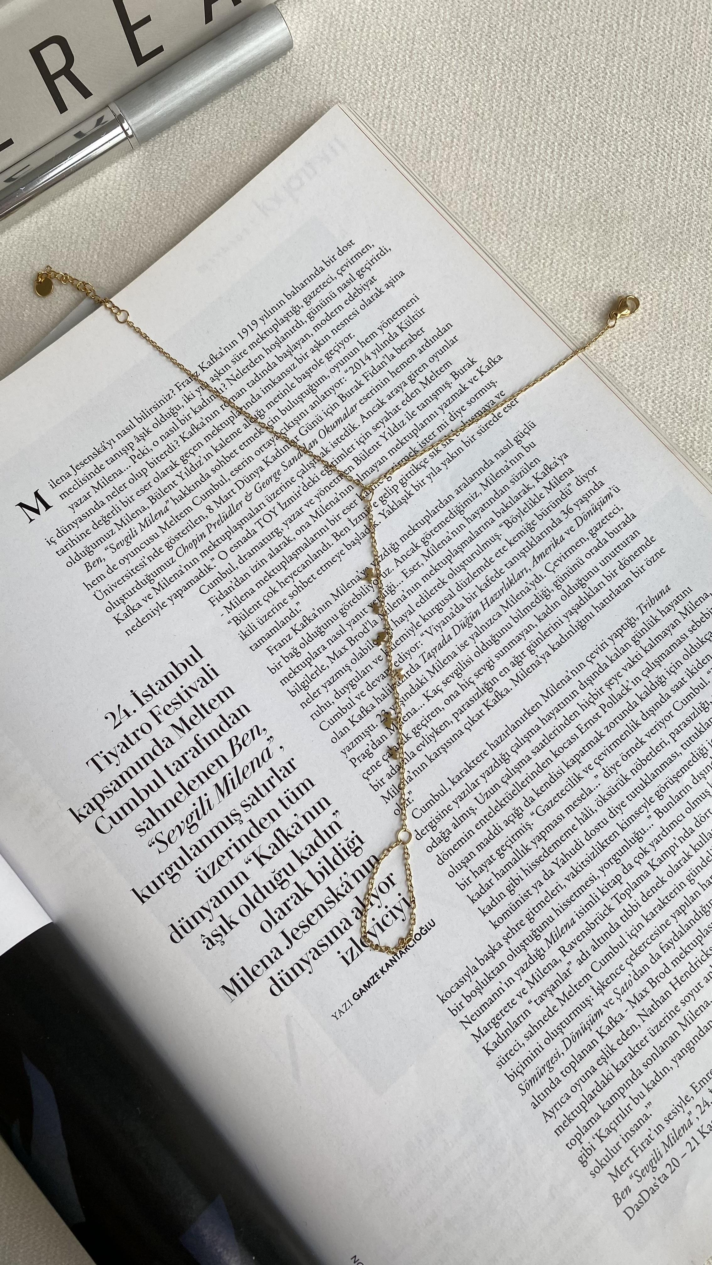 Gold kuş Charmlı Şahmeran