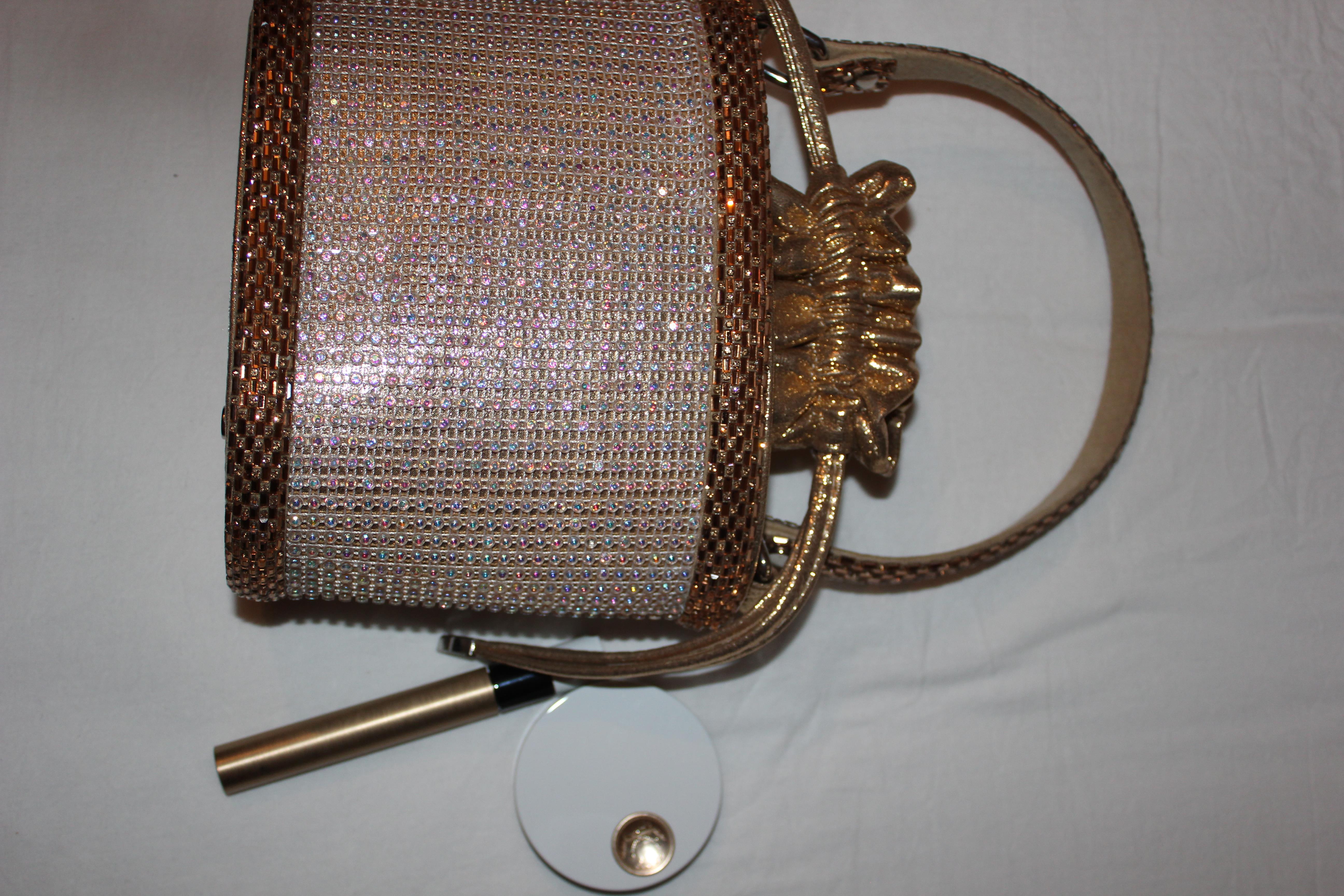Gold Taşlı Özel Seri Bucket Çanta
