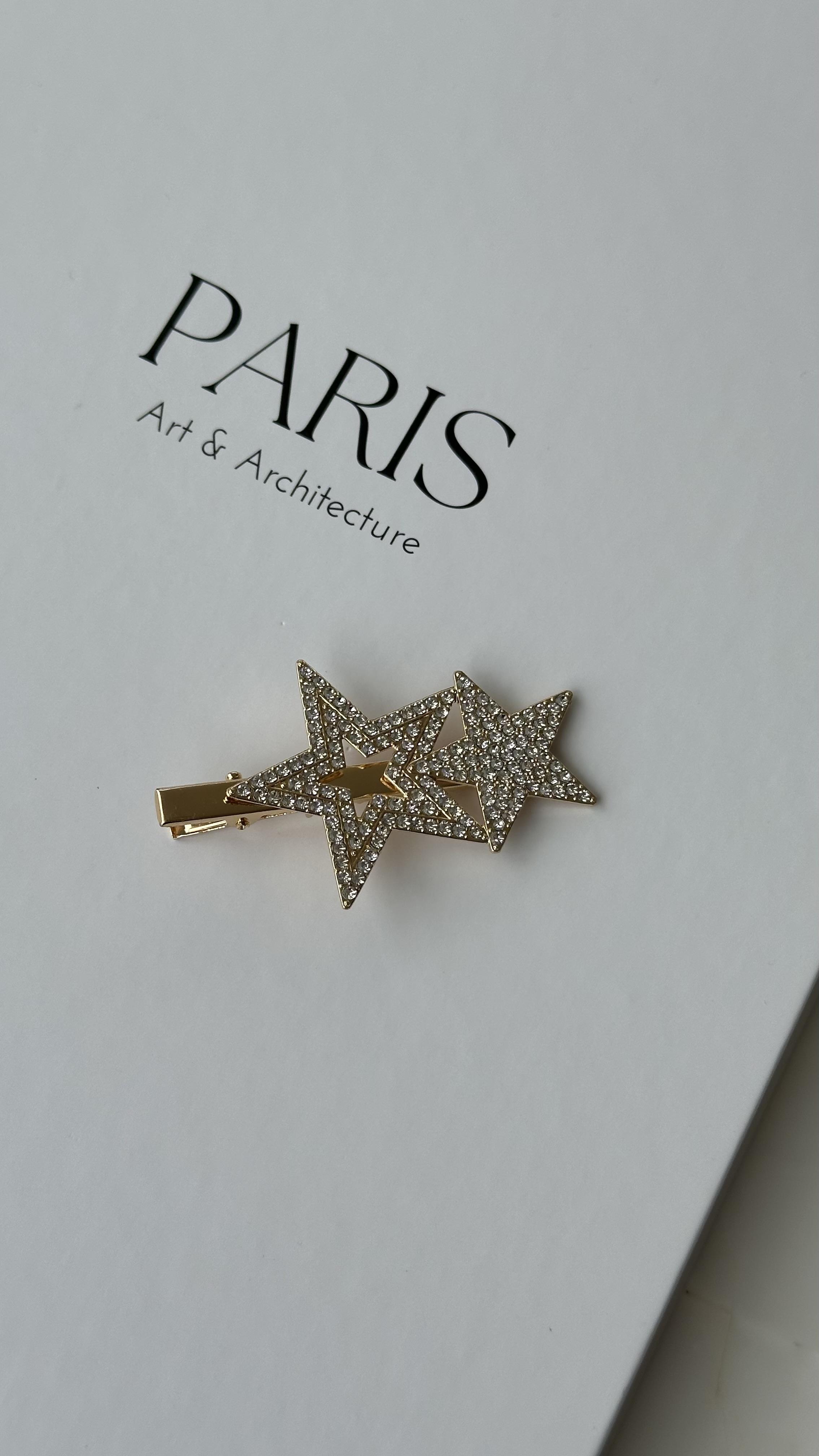 Gold Yıldız Kıstırmalı Toka