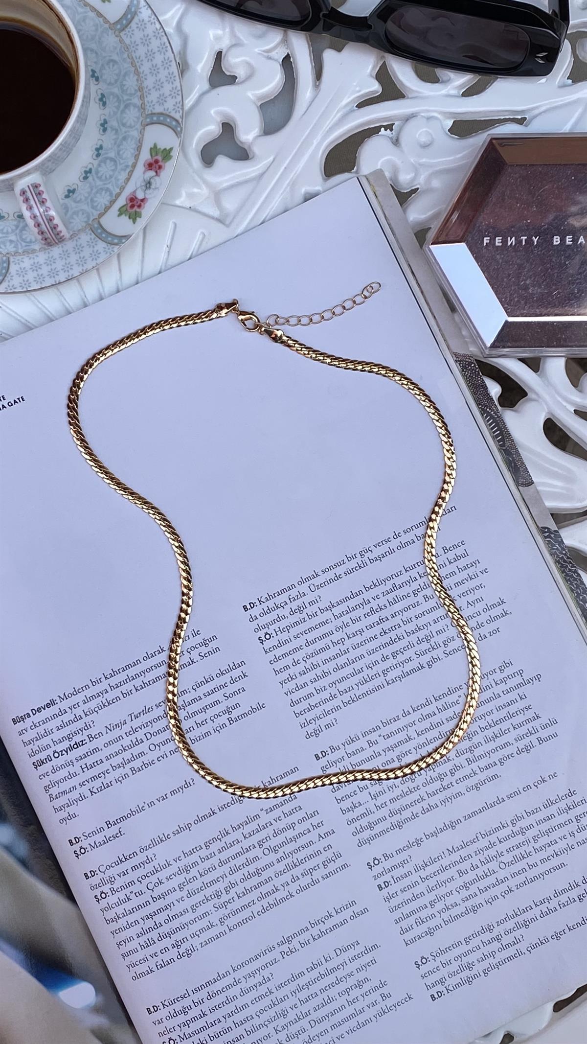 Rose Gold Zincir Kolye