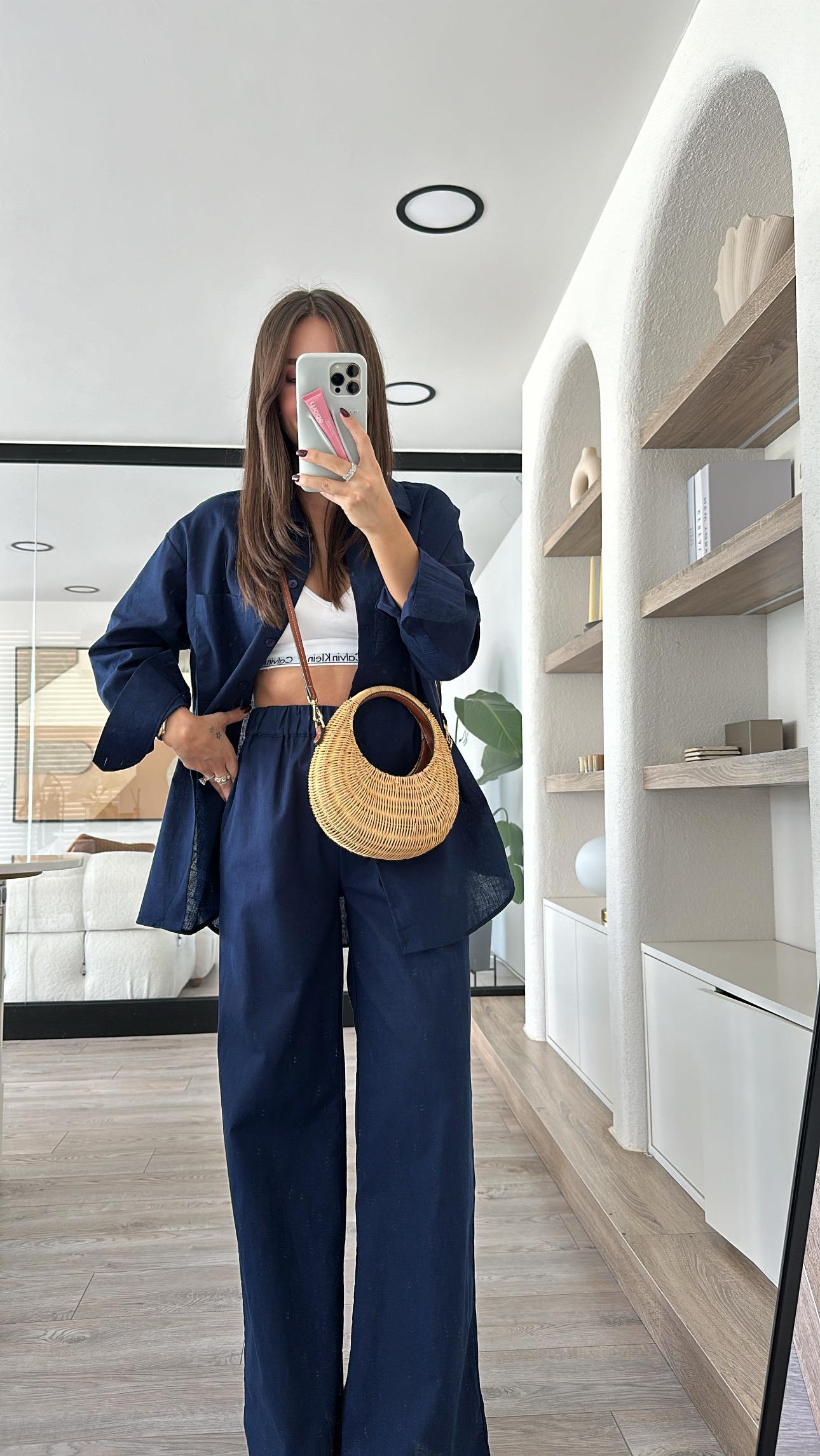 Lacivert Marka Model Keten Takım 