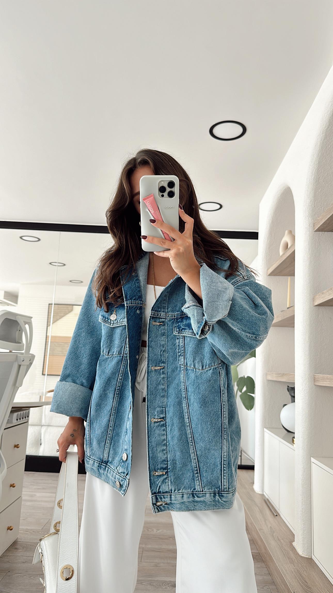 Mavi Cepli Marka Model Kot Ceket 