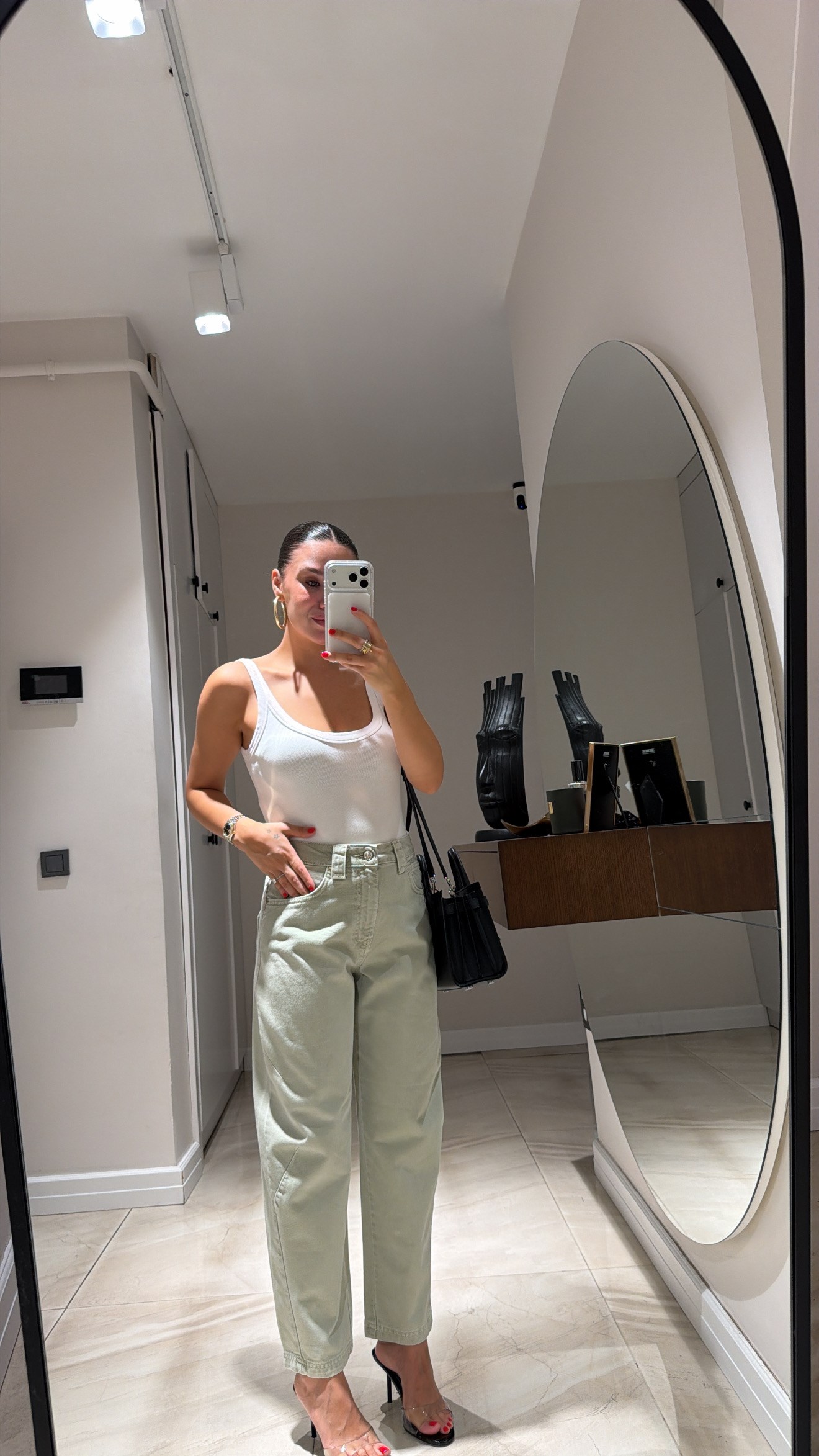 Mint Yeşili Marka Model Balon Jean 