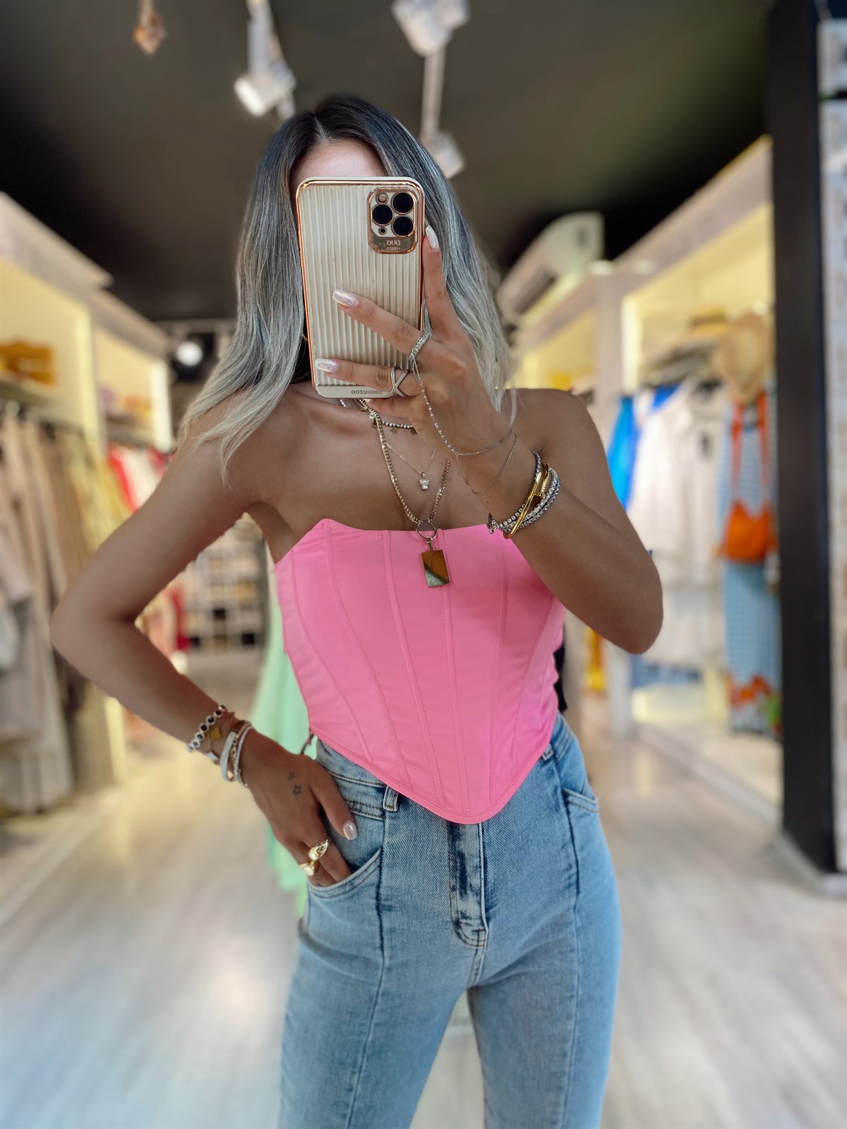 Şeker Pembe Korse Crop