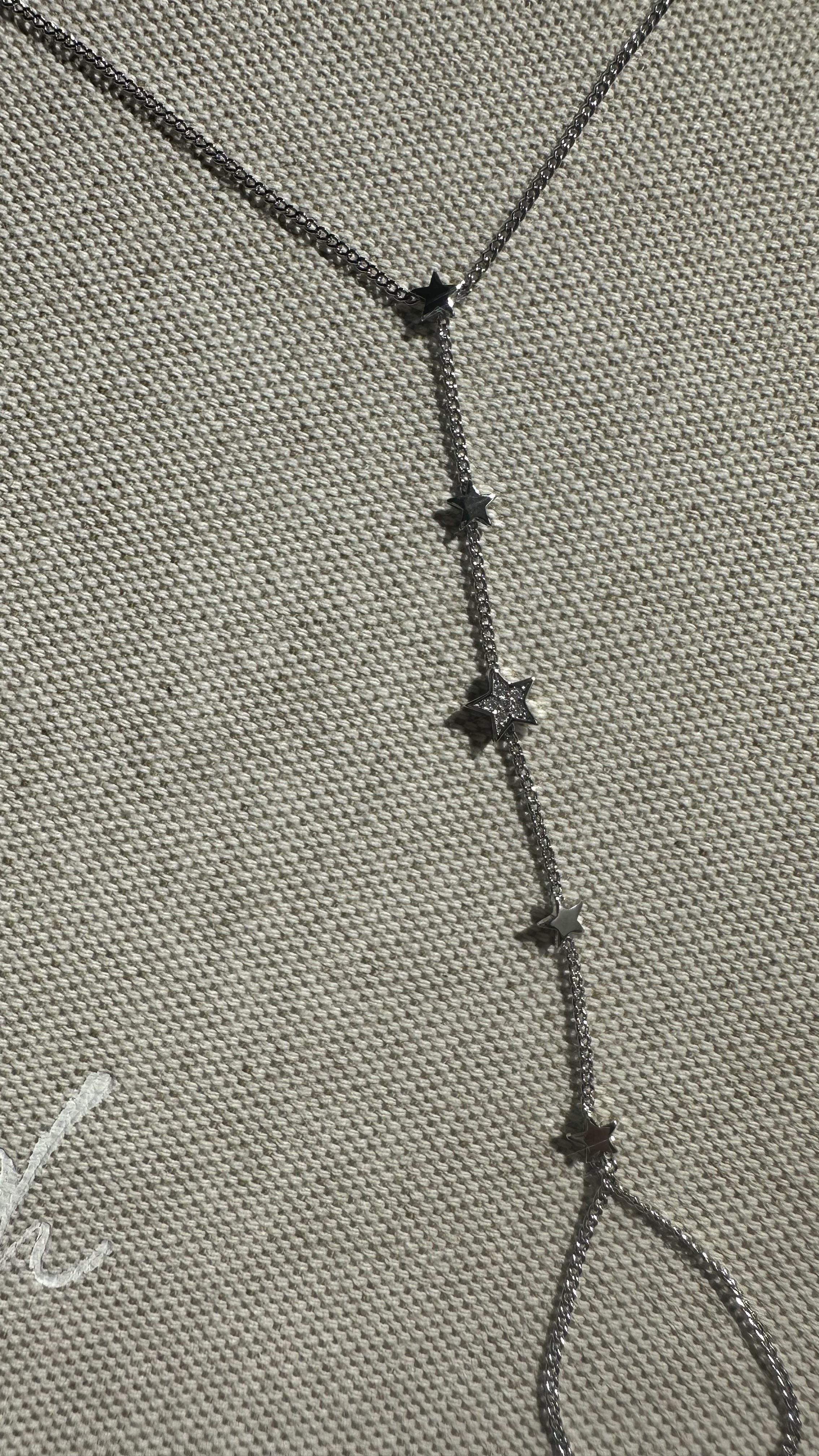 Silver Beş Köşeli Yıldızlı Şahmerdan