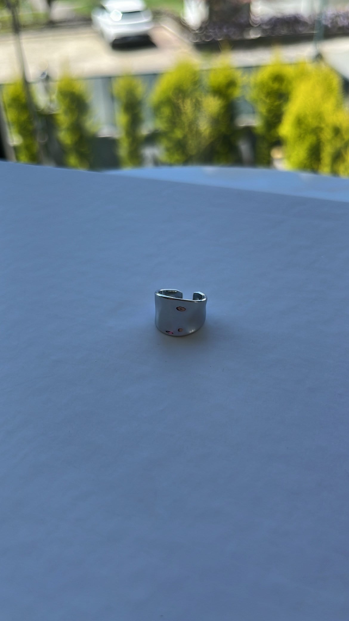 Silver Plaka Earcuff Küpe