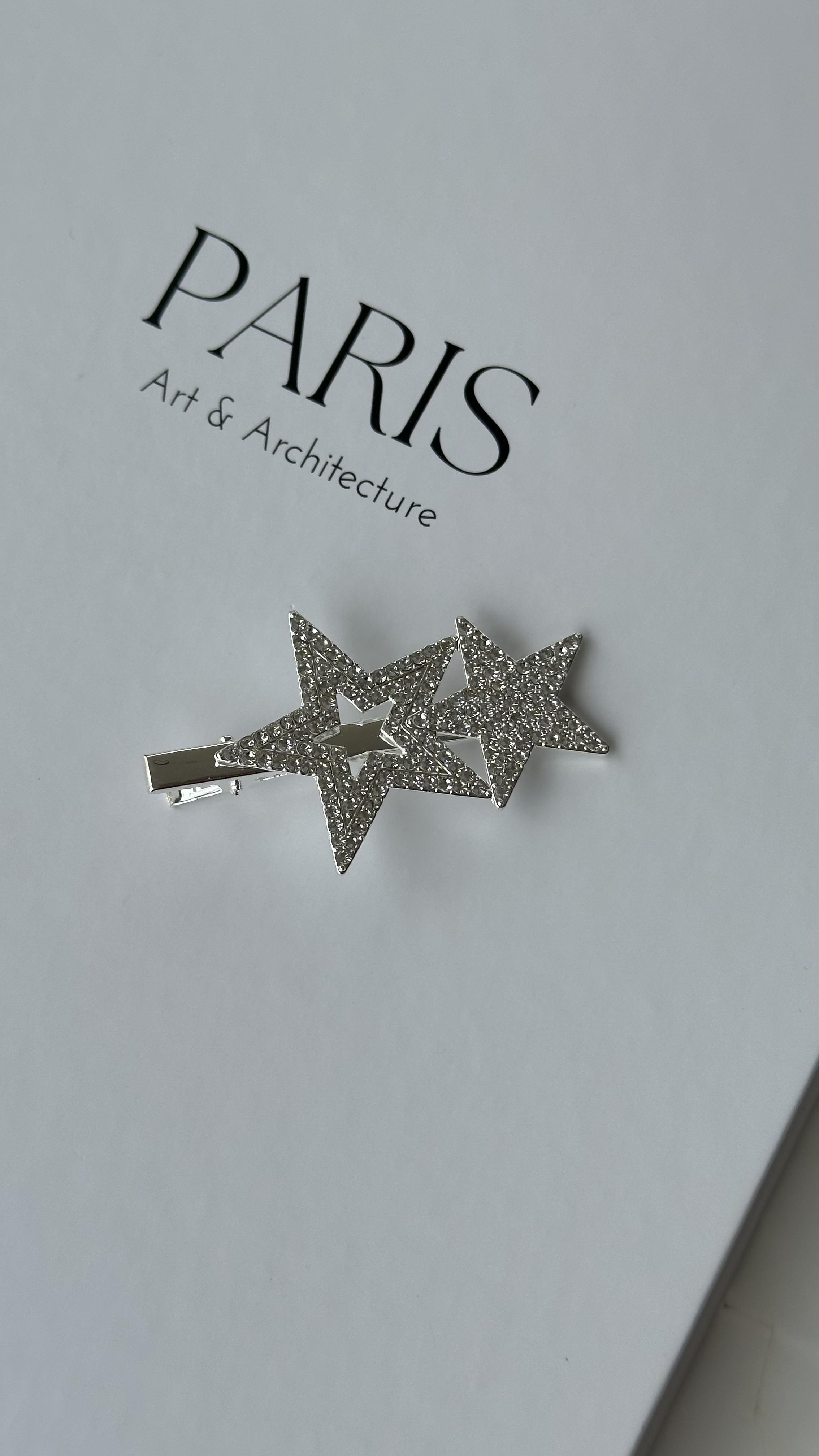 Silver Yıldız Kıstırmalı Toka