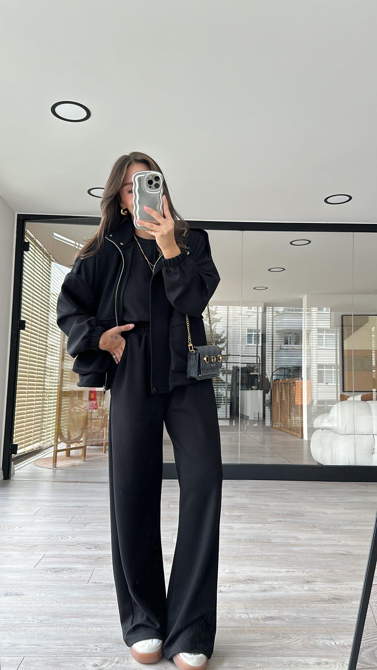 Siyah Torba Cepli Modal Takım 