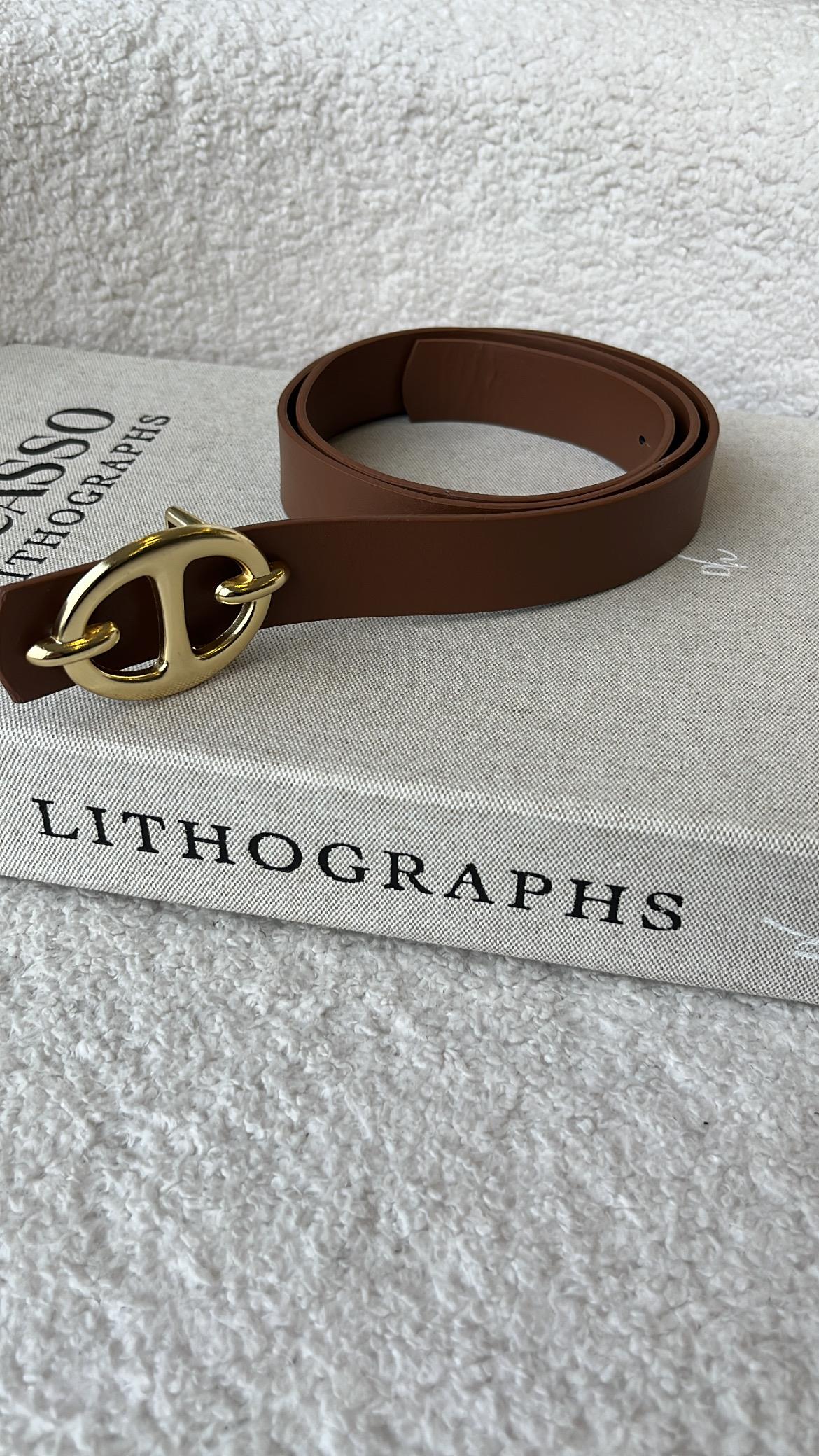 Taba Gold Tokalı Bölmeli Kemer