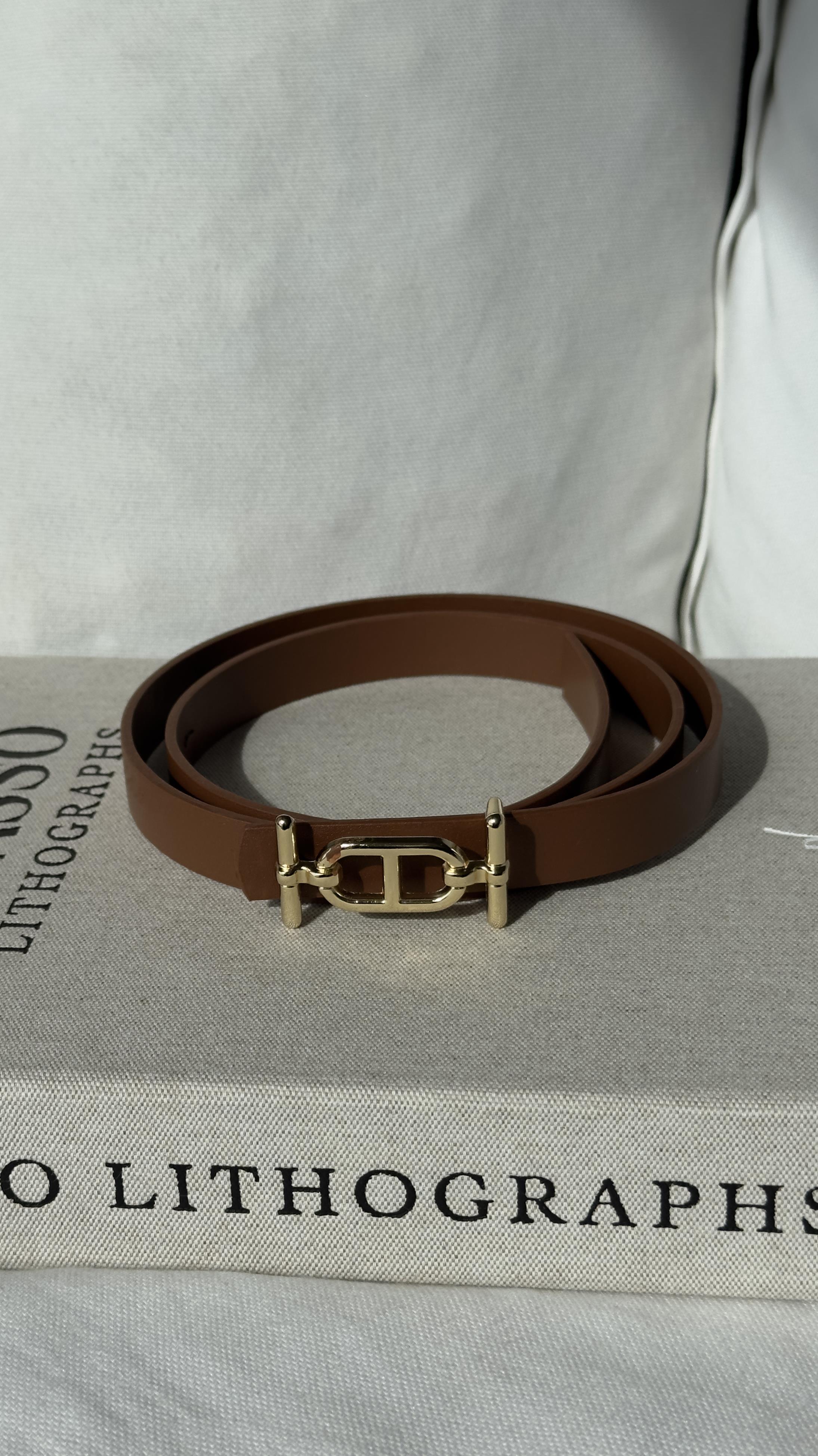 Taba Renk Gold Toka Kemer