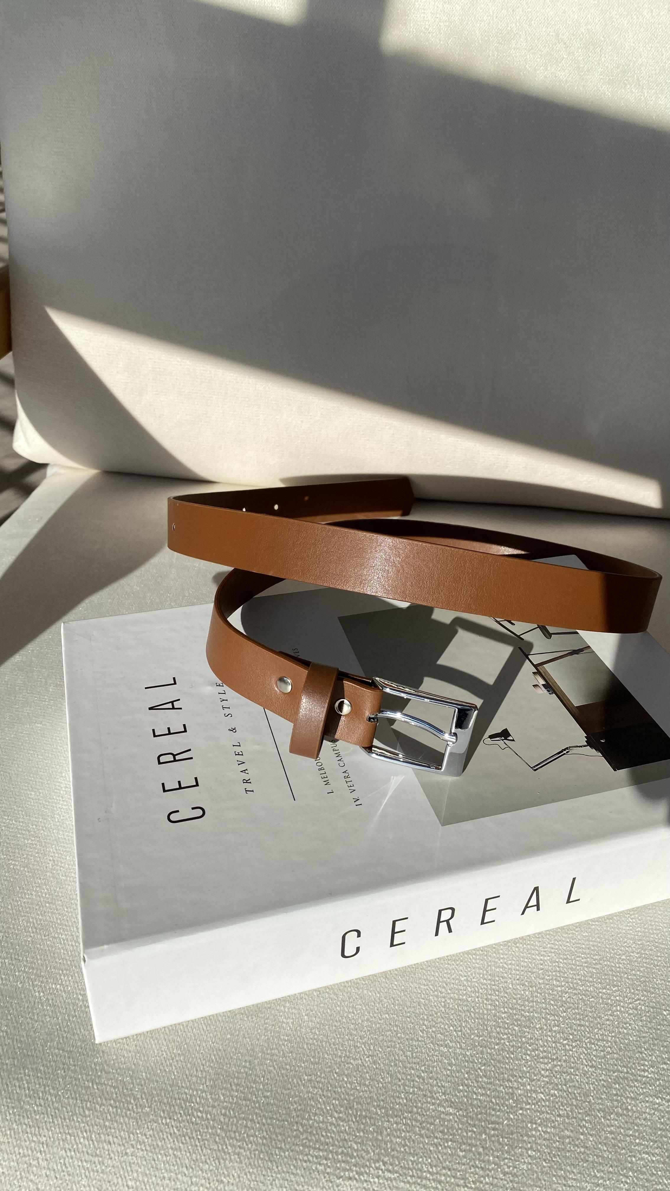 Taba Silver Dikdörtgen Tokalı Kemer