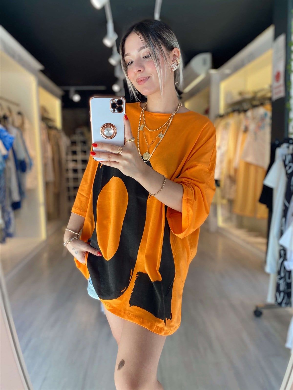 Turuncu Love Tshirt