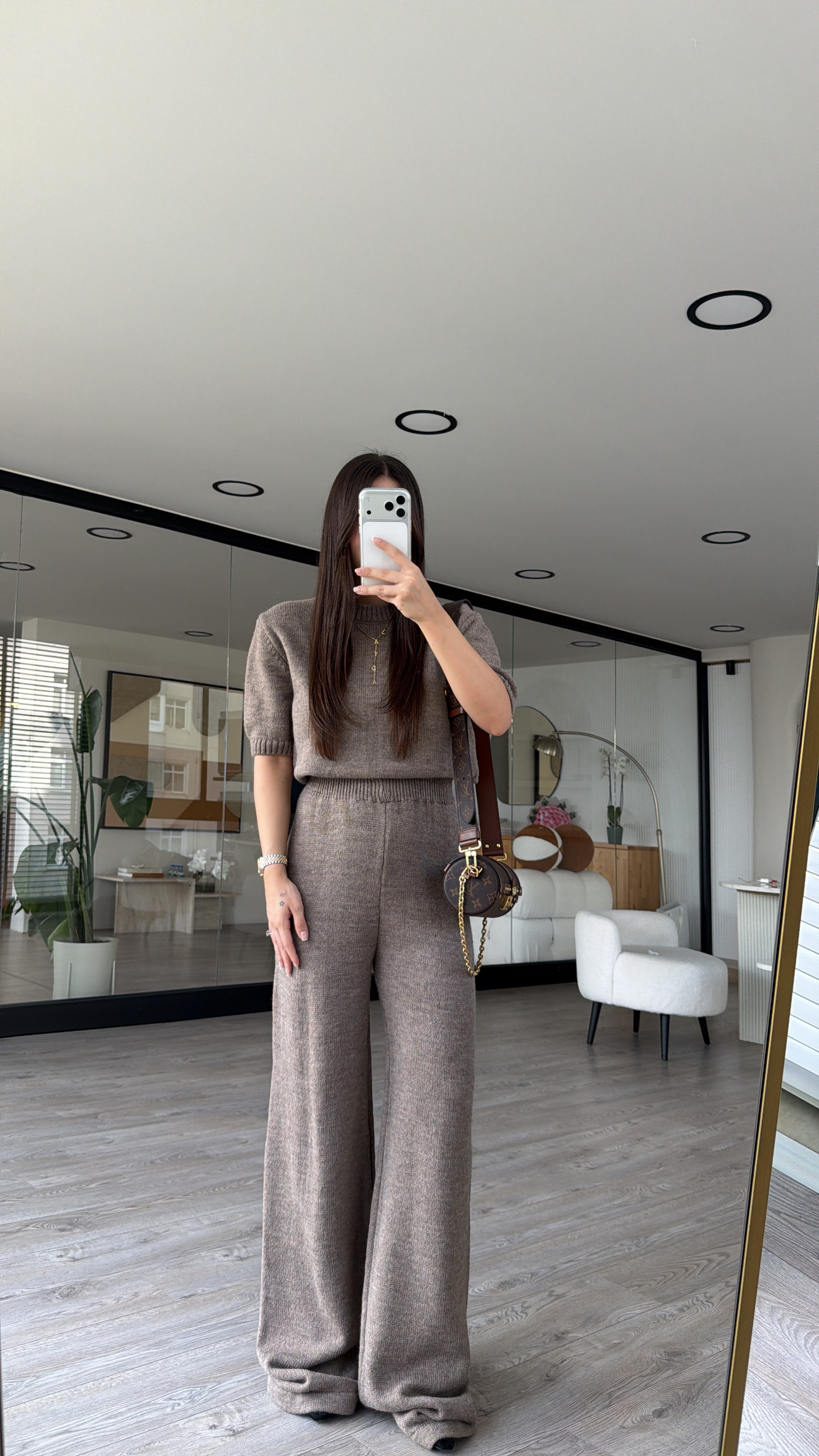 Vizon Bisiklet Yaka Kısa Kol Marka Model Triko Takım