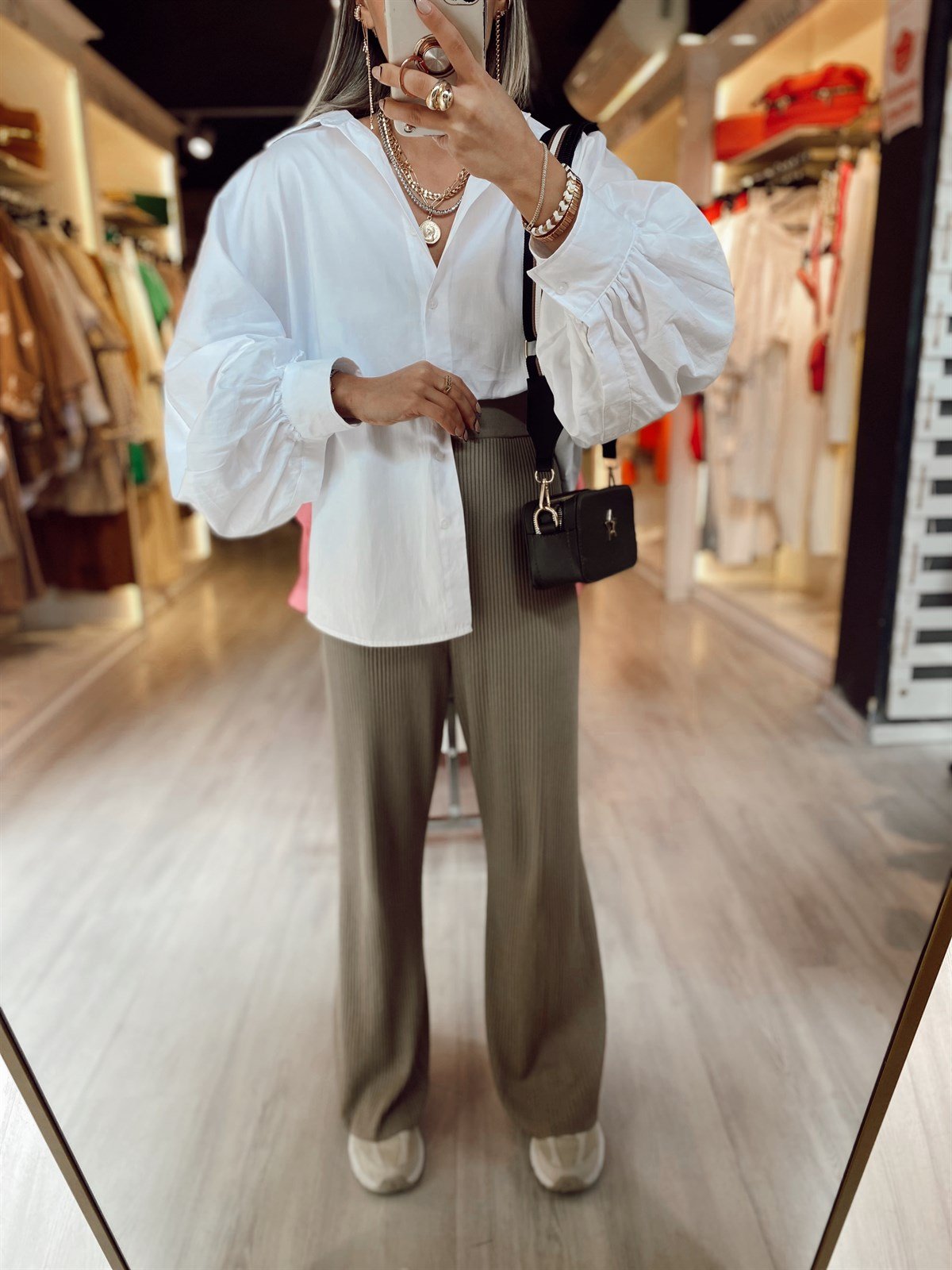 Vizon Orijinal Marka Model Fitilli Triko Pantolon
