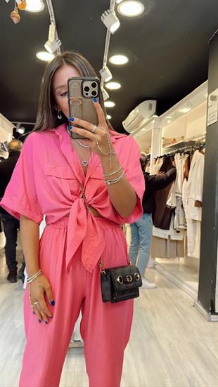 Sheike pink jumpsuit hotsell