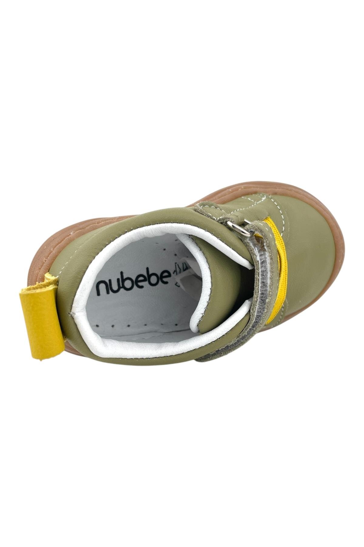 Celtic İlk Adım Ayakkabısı Deri ve Ortopedik Olive