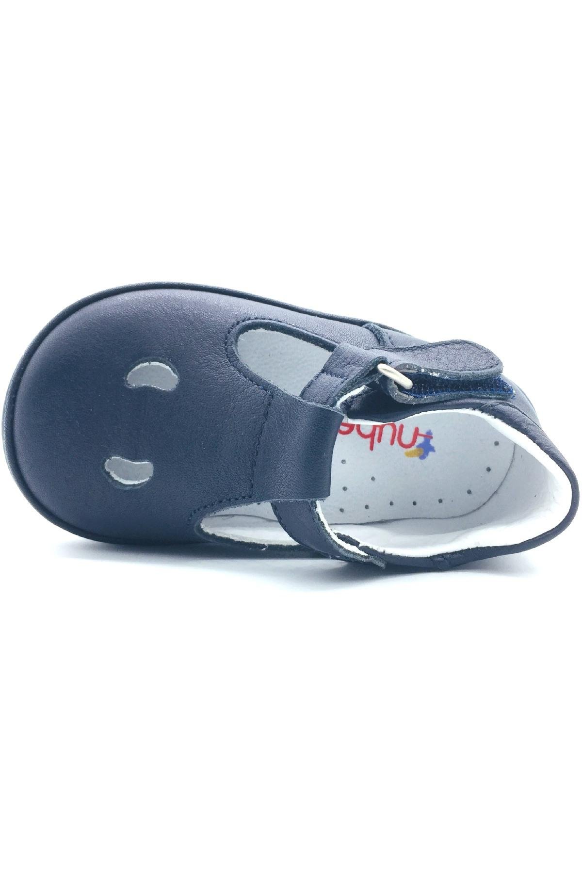 Fasülye Modeli Erkek İlk Adım Ayakkabısı  Lacivert
