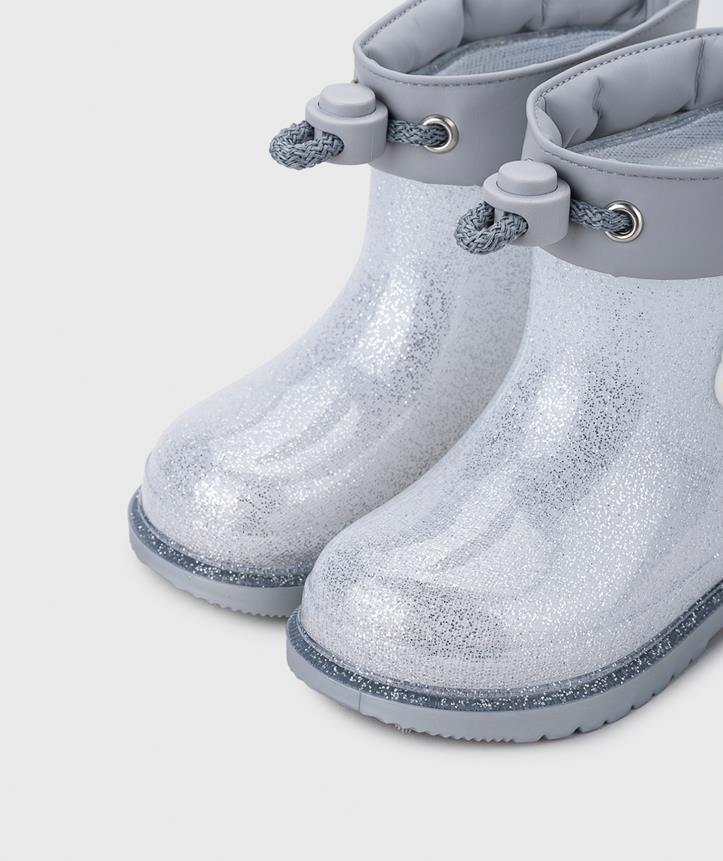 Igor Bimbi Unicornio Glitter Çocuk Yağmur Çizmesi Gümüş