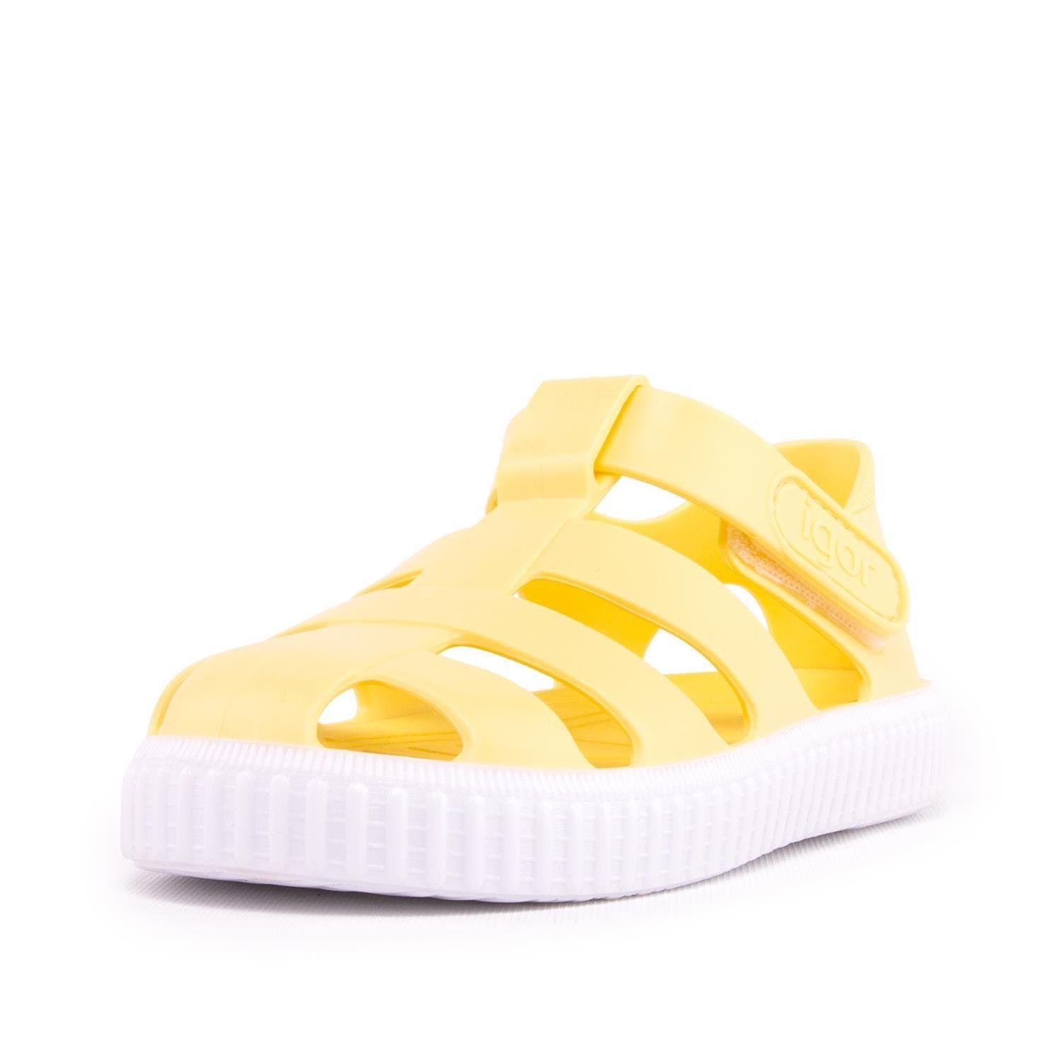 Igor Nico Beyaz Taban Arkası Kapalı Deniz Ayakkabı Sarı