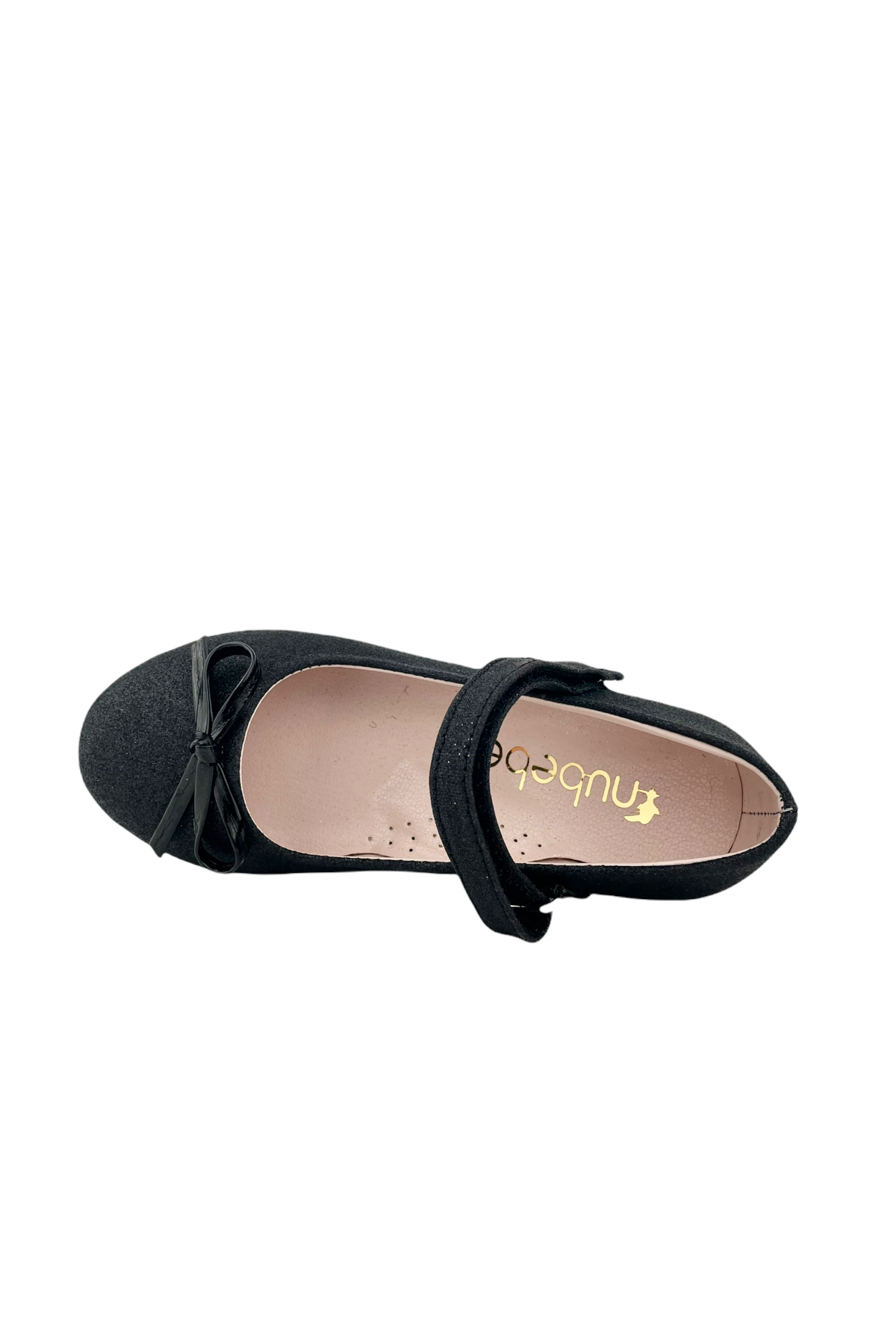 Minik Fiyonklu Klasik Kız Çocuk Babeti Siyah Sim