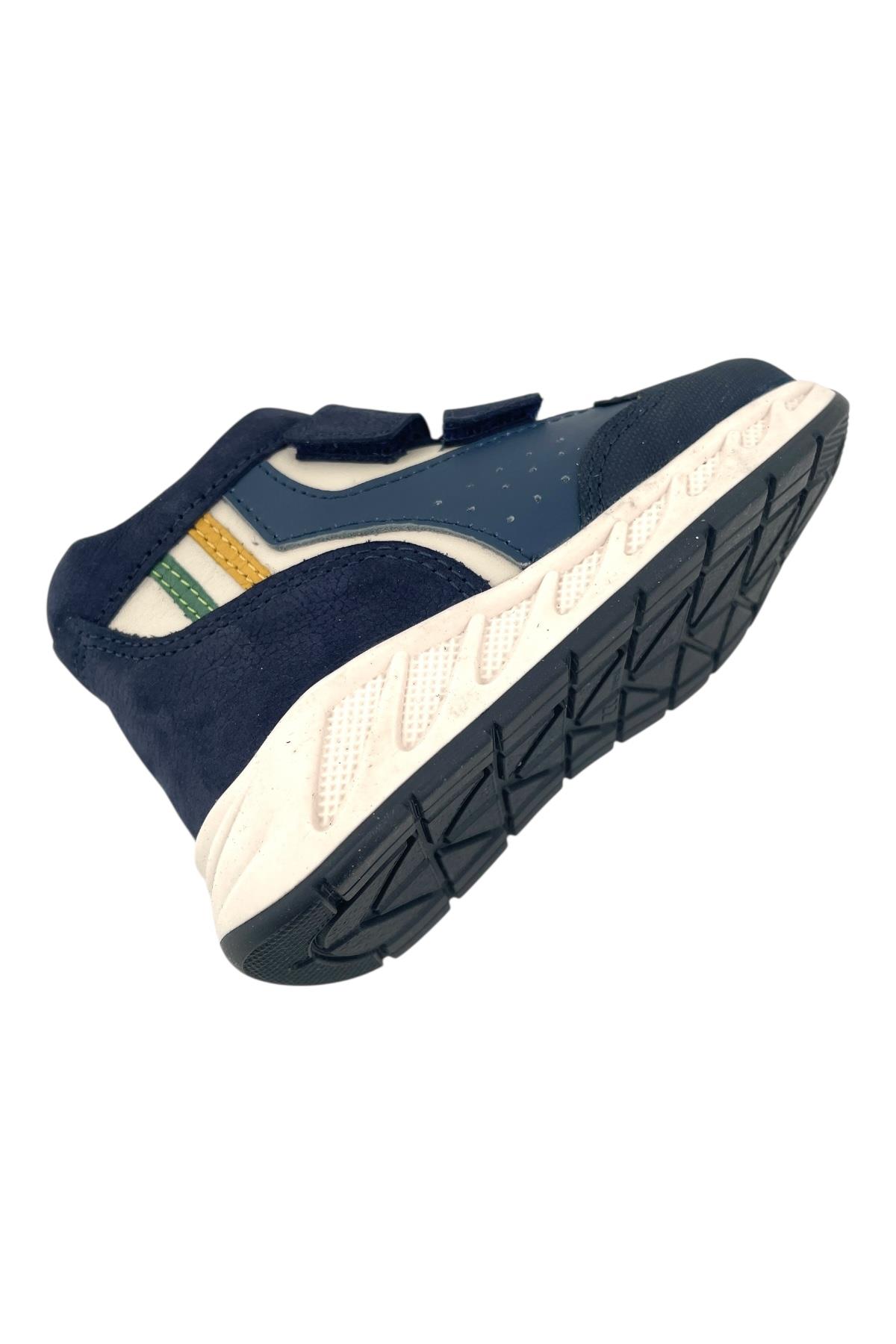 Montaña Erkek Çocuk Deri Bot Lacivert