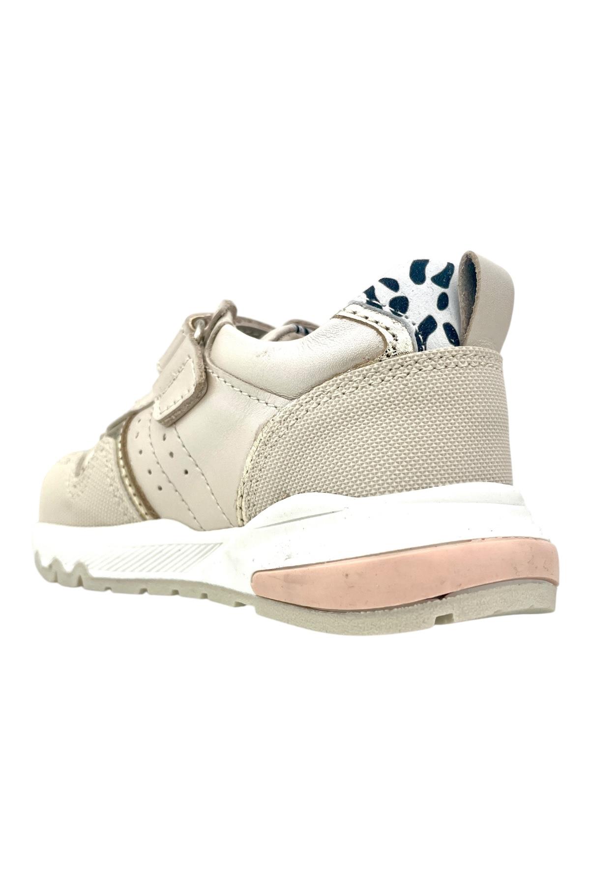 Nice Kız Çocuk Hakiki Deri Casual Ayakkabı Bej