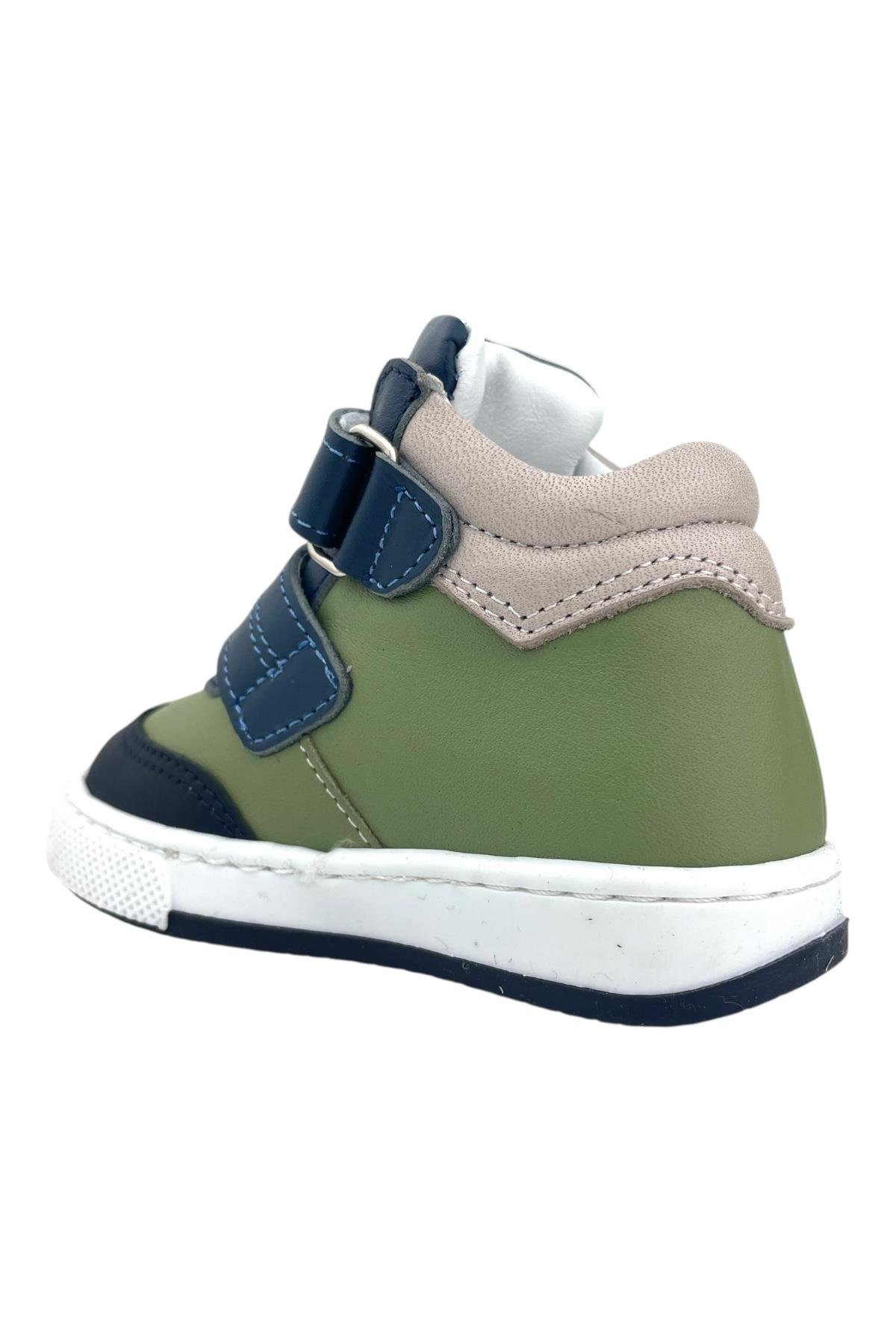 Ottoman Erkek Bebek İlk Adım Ayakkabısı Kot-Yeşil
