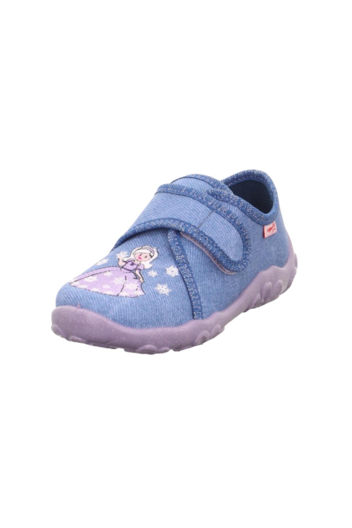 Princess Keten Ev Kreş Ayakkabısı Kot