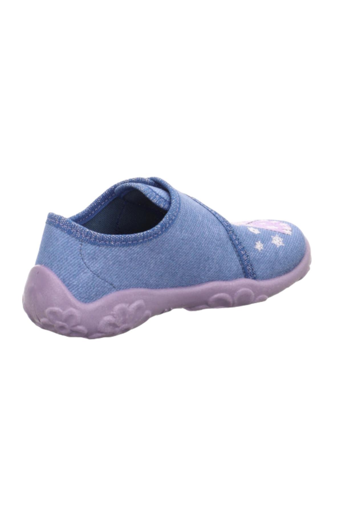 Princess Keten Ev Kreş Ayakkabısı Kot