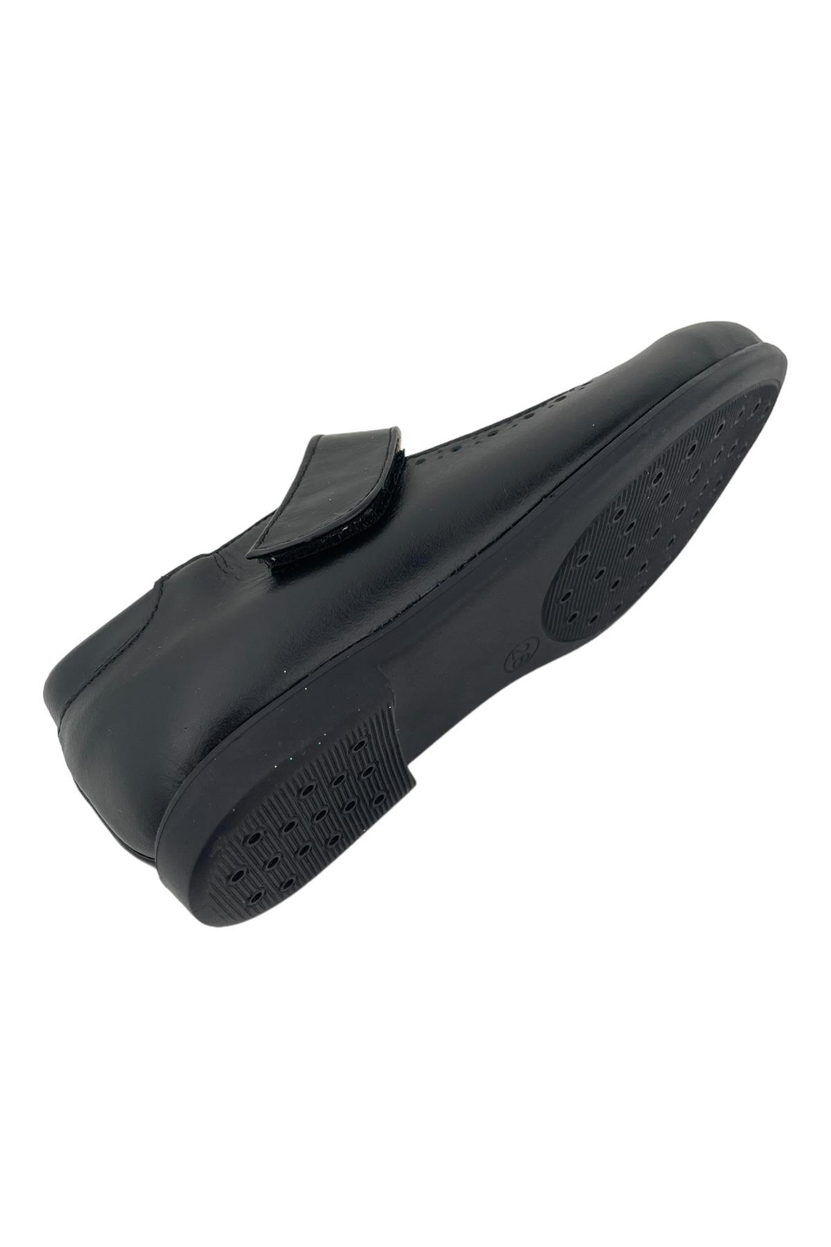 Retro Çocuk Okul Ayakkabısı Siyah