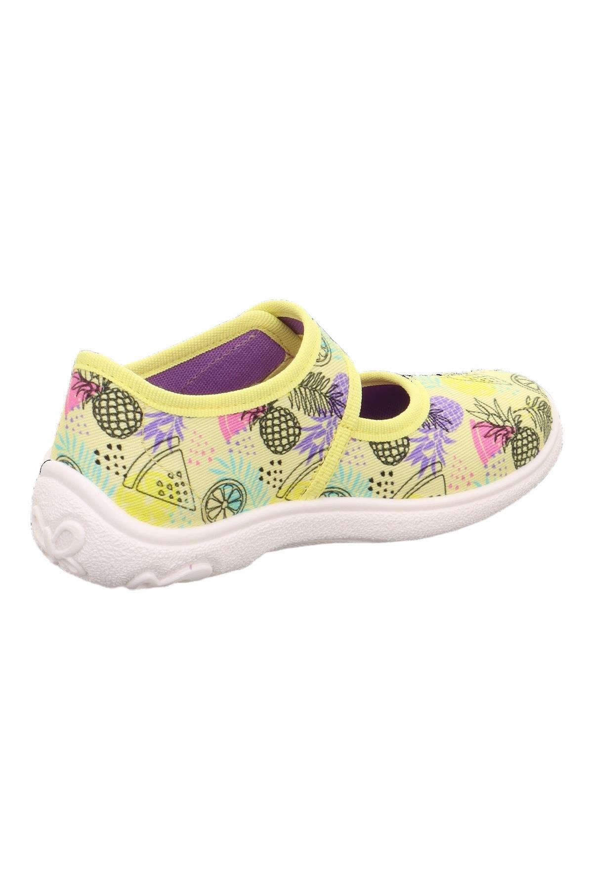 Superfit Çocuk Chery Ev Ayakkabısı Limon